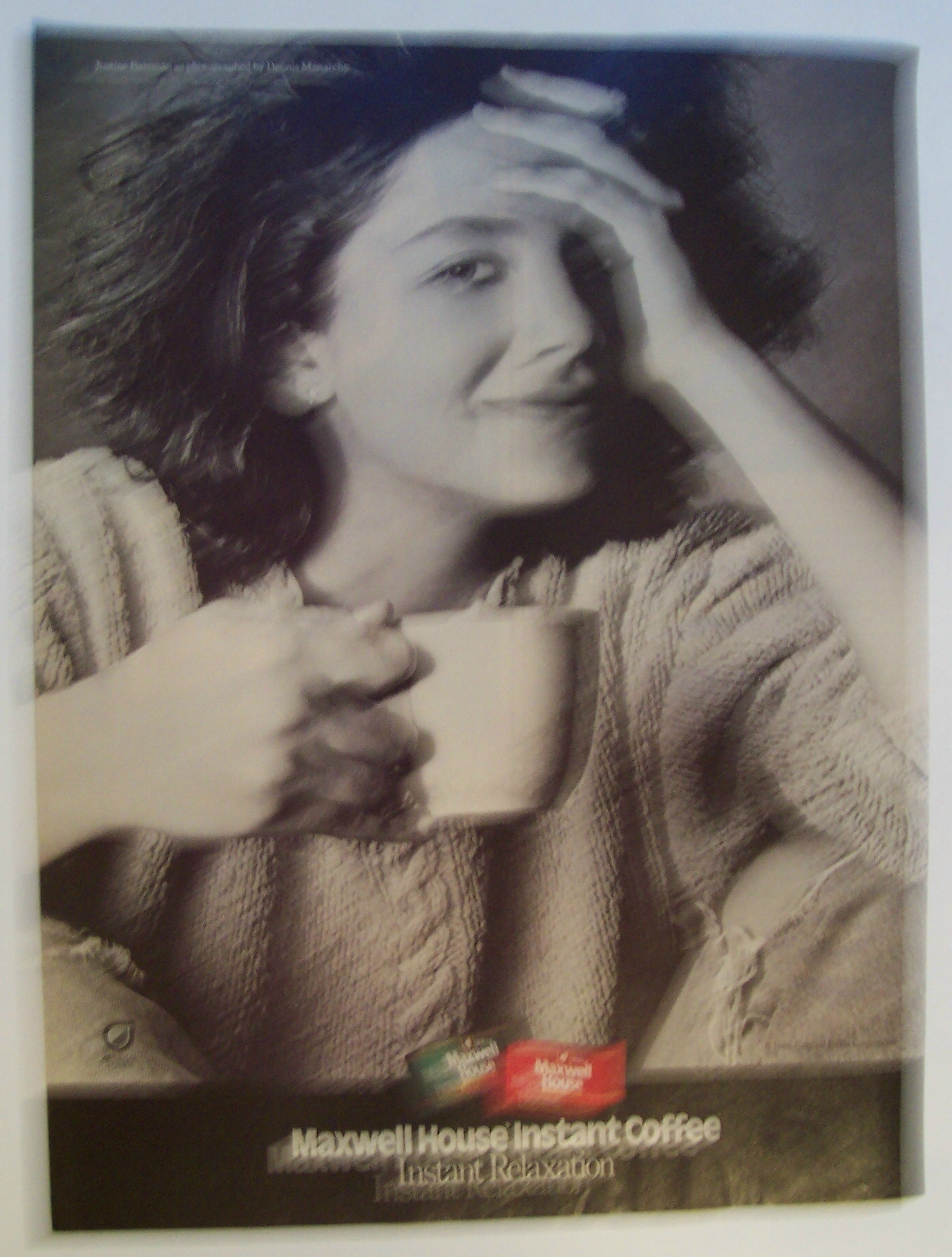 1986  Maxwell House Instant Coffee w/ Justine Bateman
