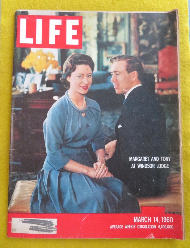 Life Magazine March 14, 1960 Margaret & Tony At Windsor Lodge