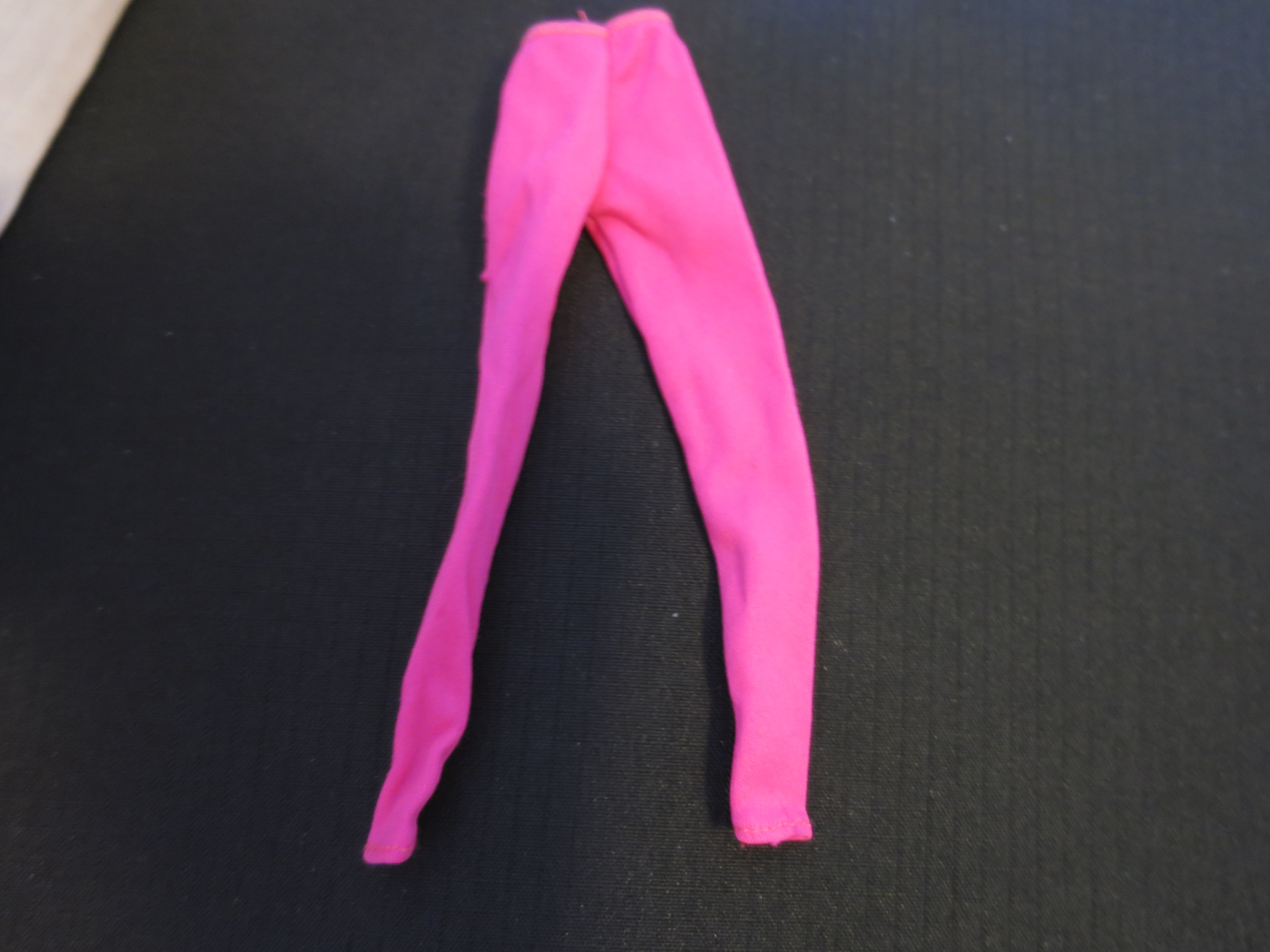 Vintage Barbie Doll Pants Leggings Hot Pink No tags