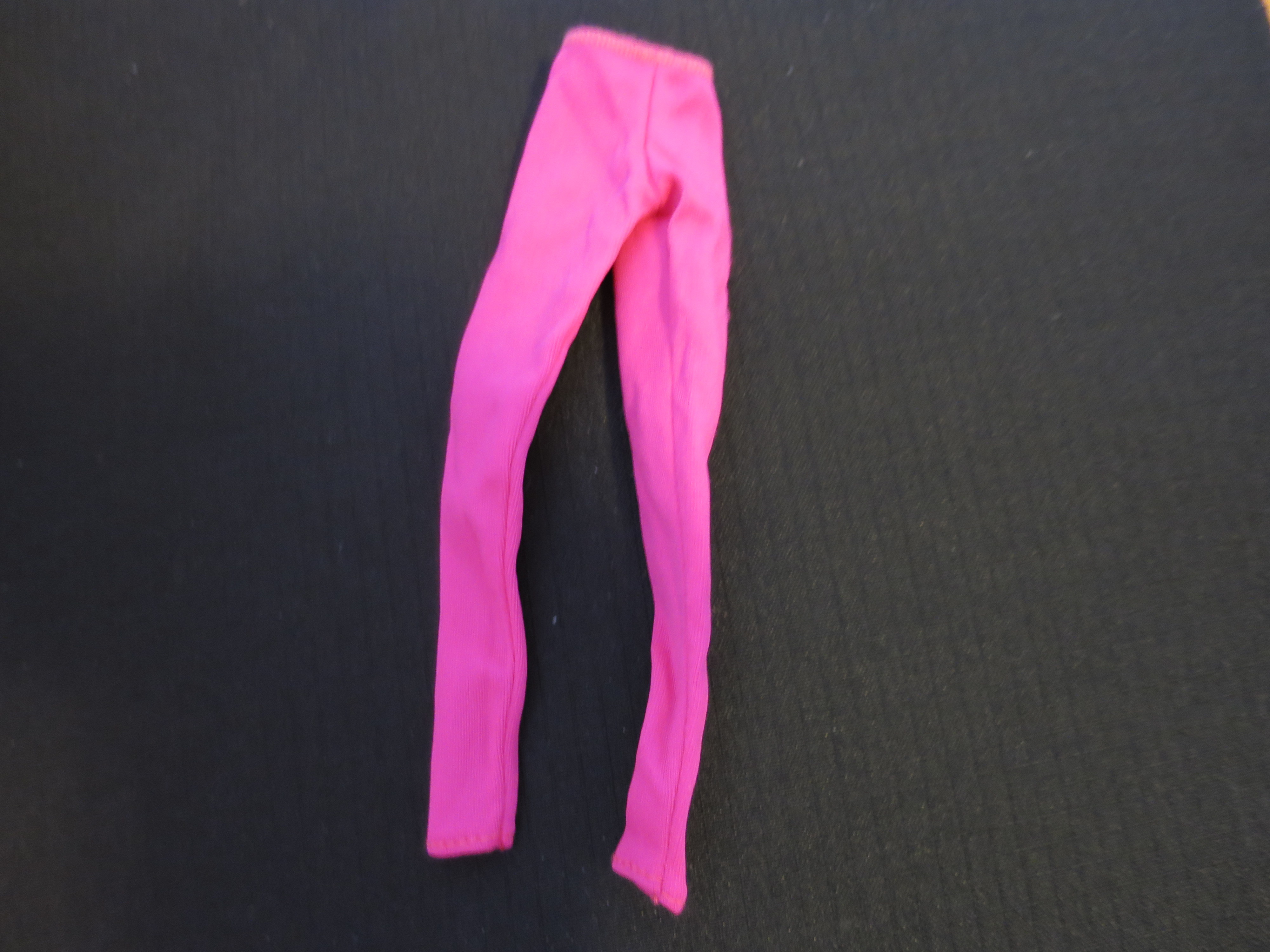 Vintage Barbie Doll Pants Leggings Hot Pink No tags