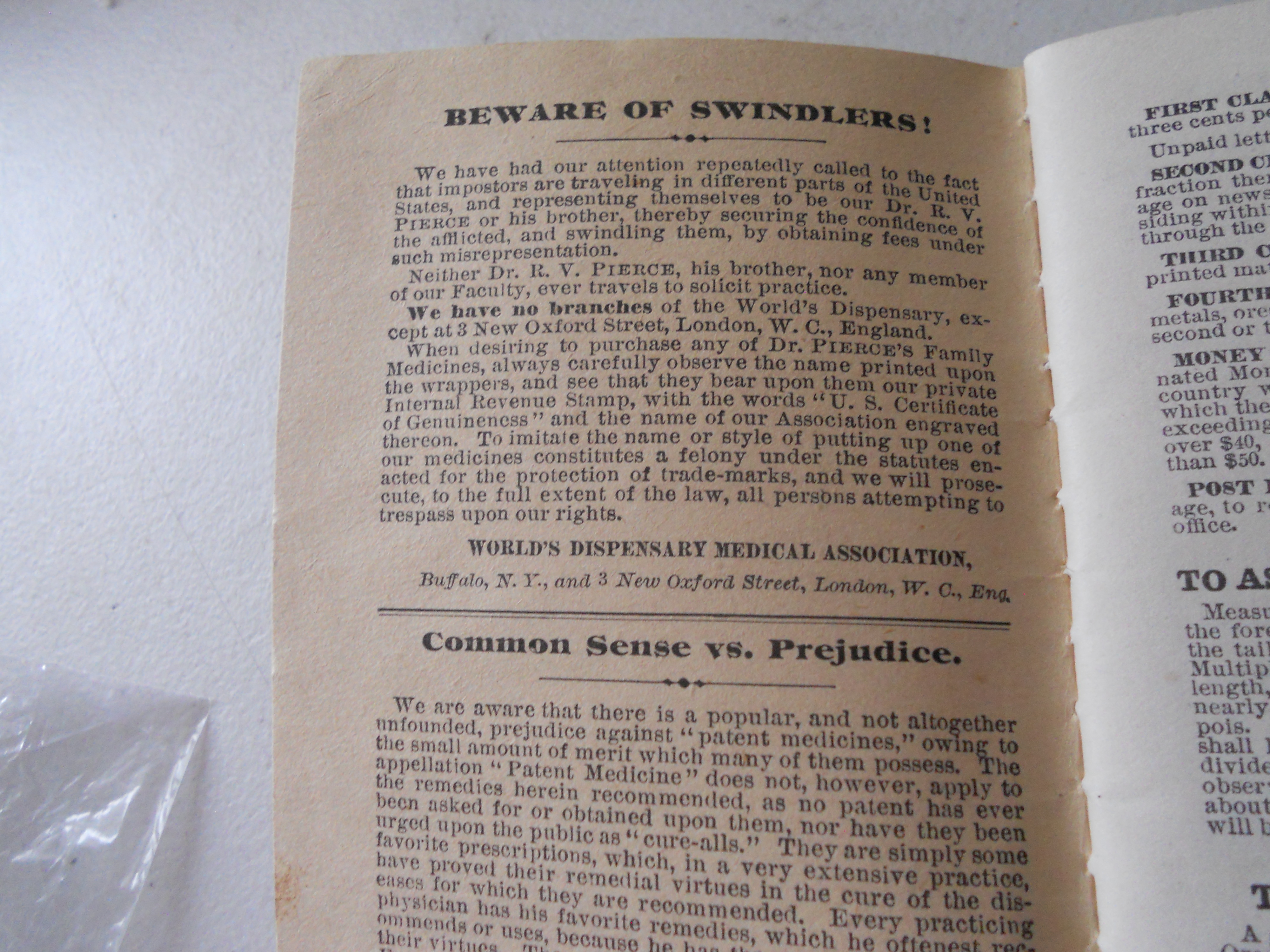 Dr. Pierce's Standard Medicines