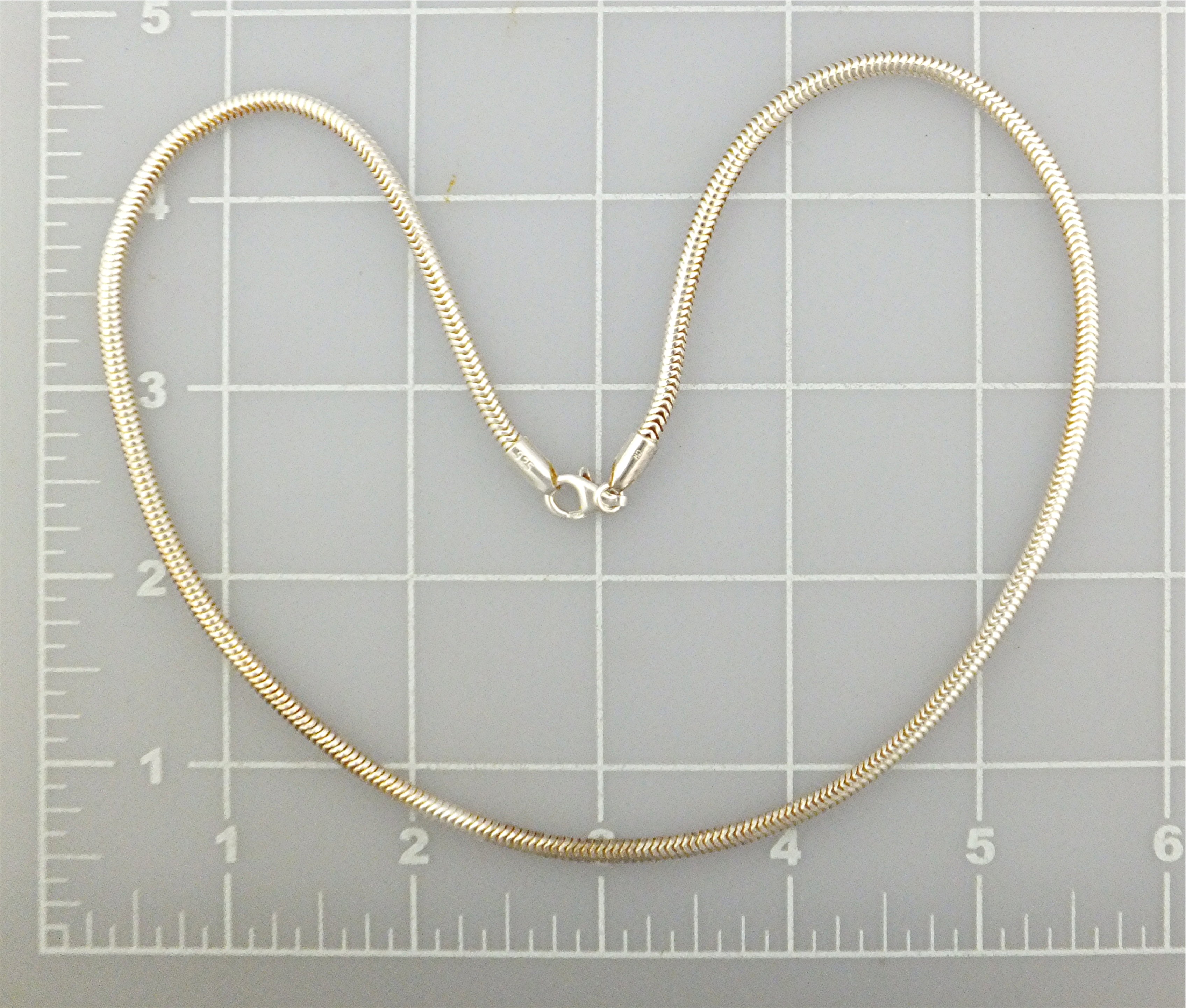 Necklace Sterling Silver Snake Chain