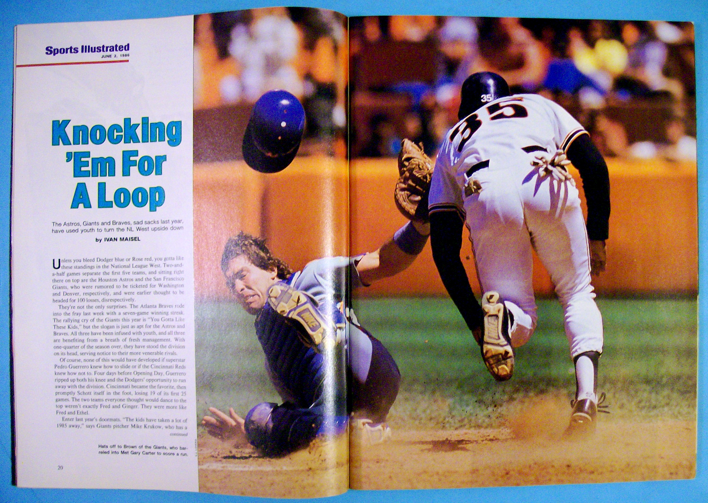 Sports Illustrated Magazine-June 2, 1986-Back To Glory