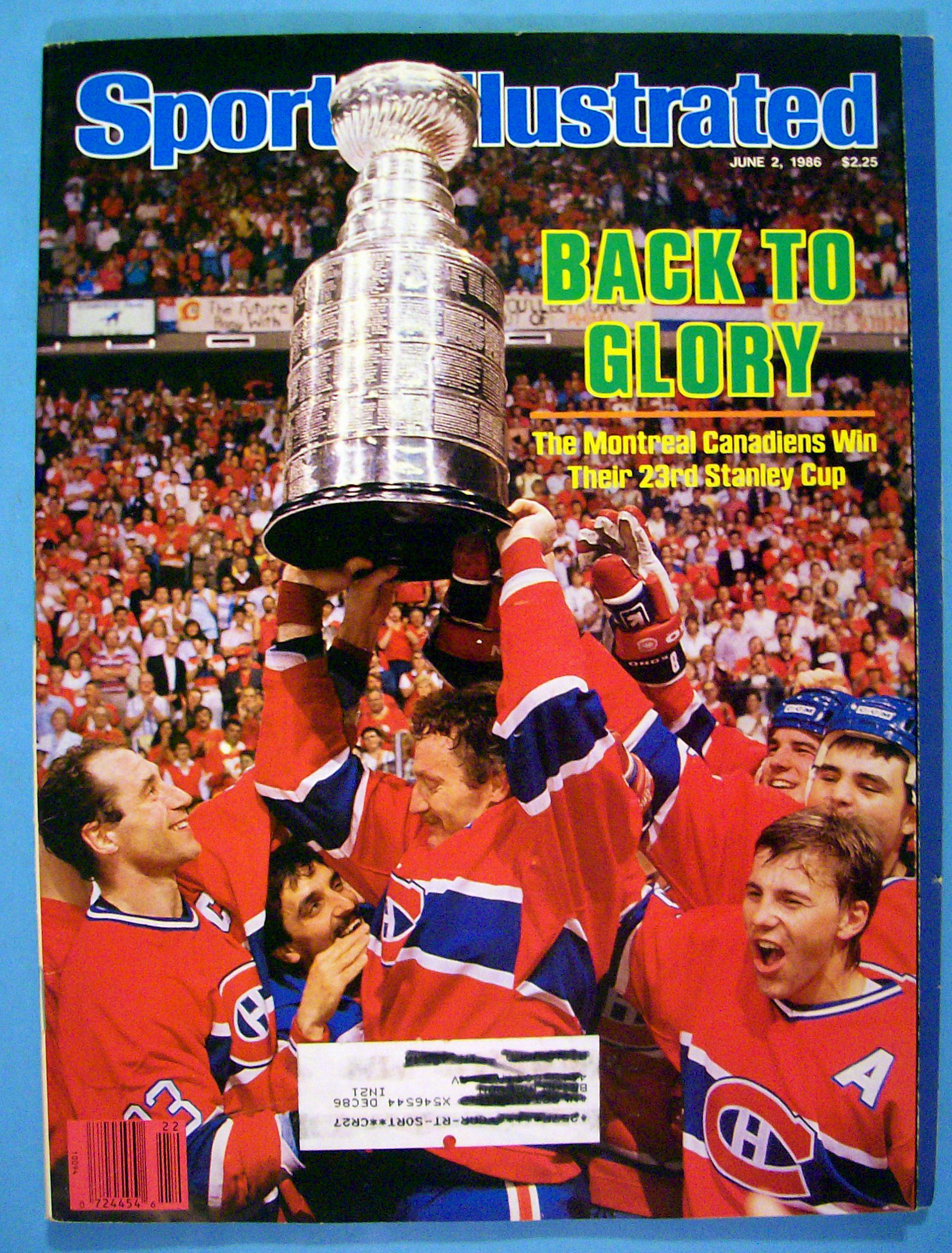 Sports Illustrated Magazine-June 2, 1986-Back To Glory