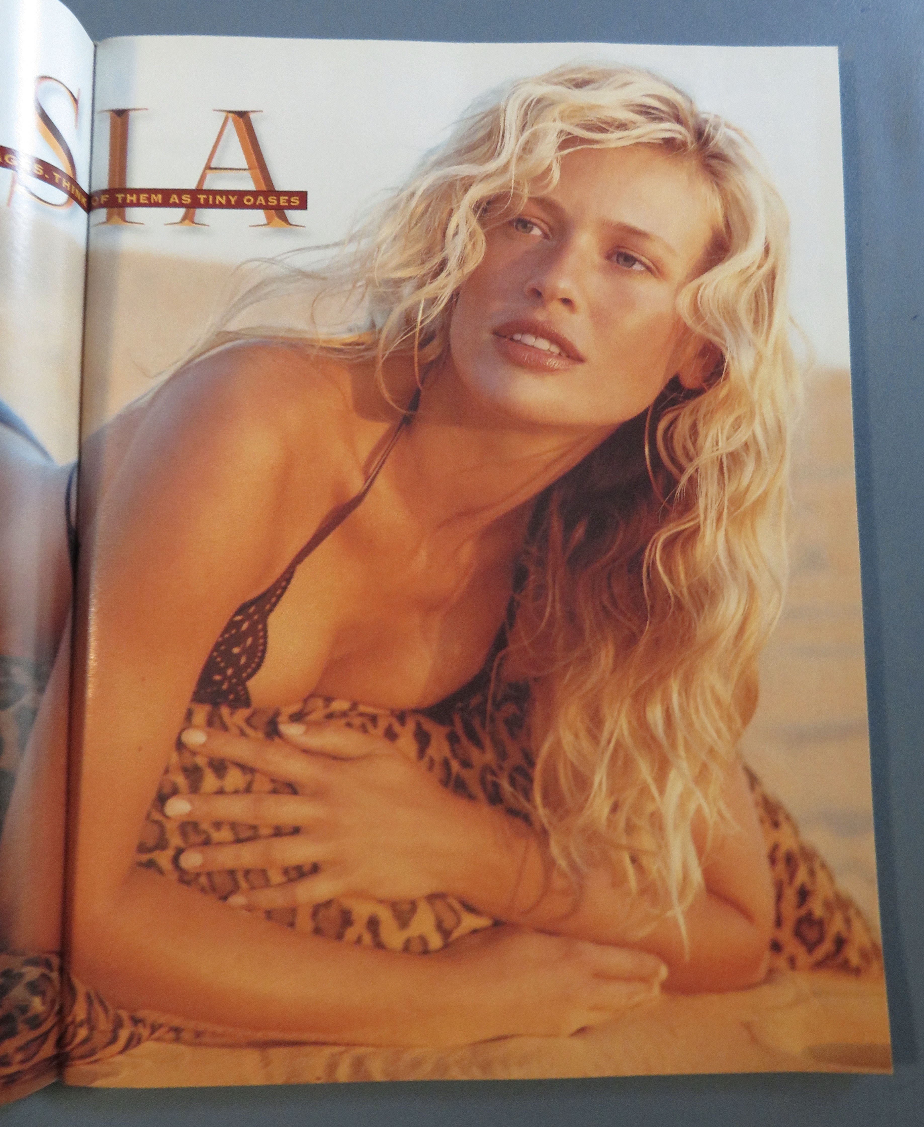 Sports Illustrated Magazine Winter 2001 Elsa Benitez