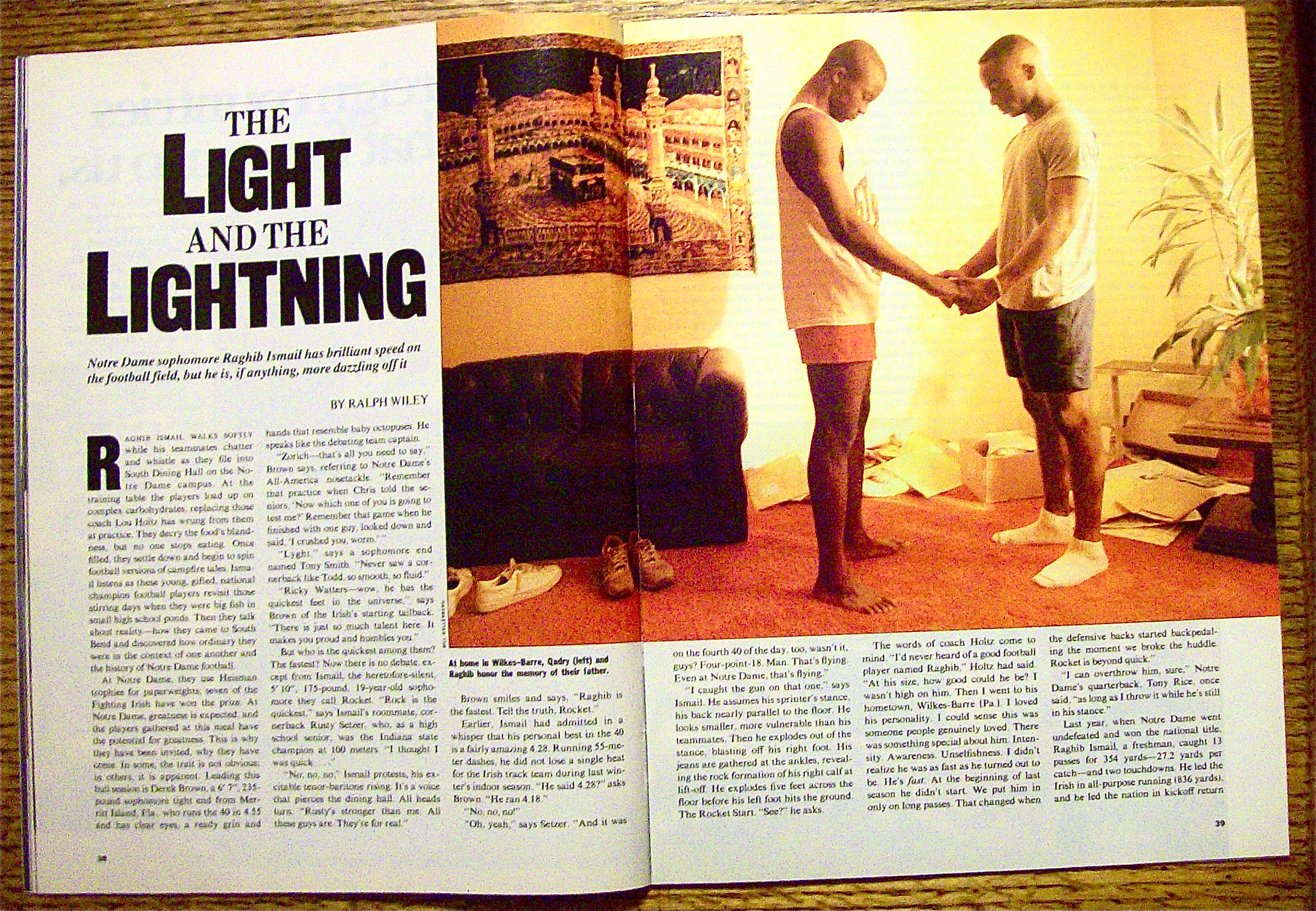 Sports Illustrated Magazine September 25, 1989 Raghib