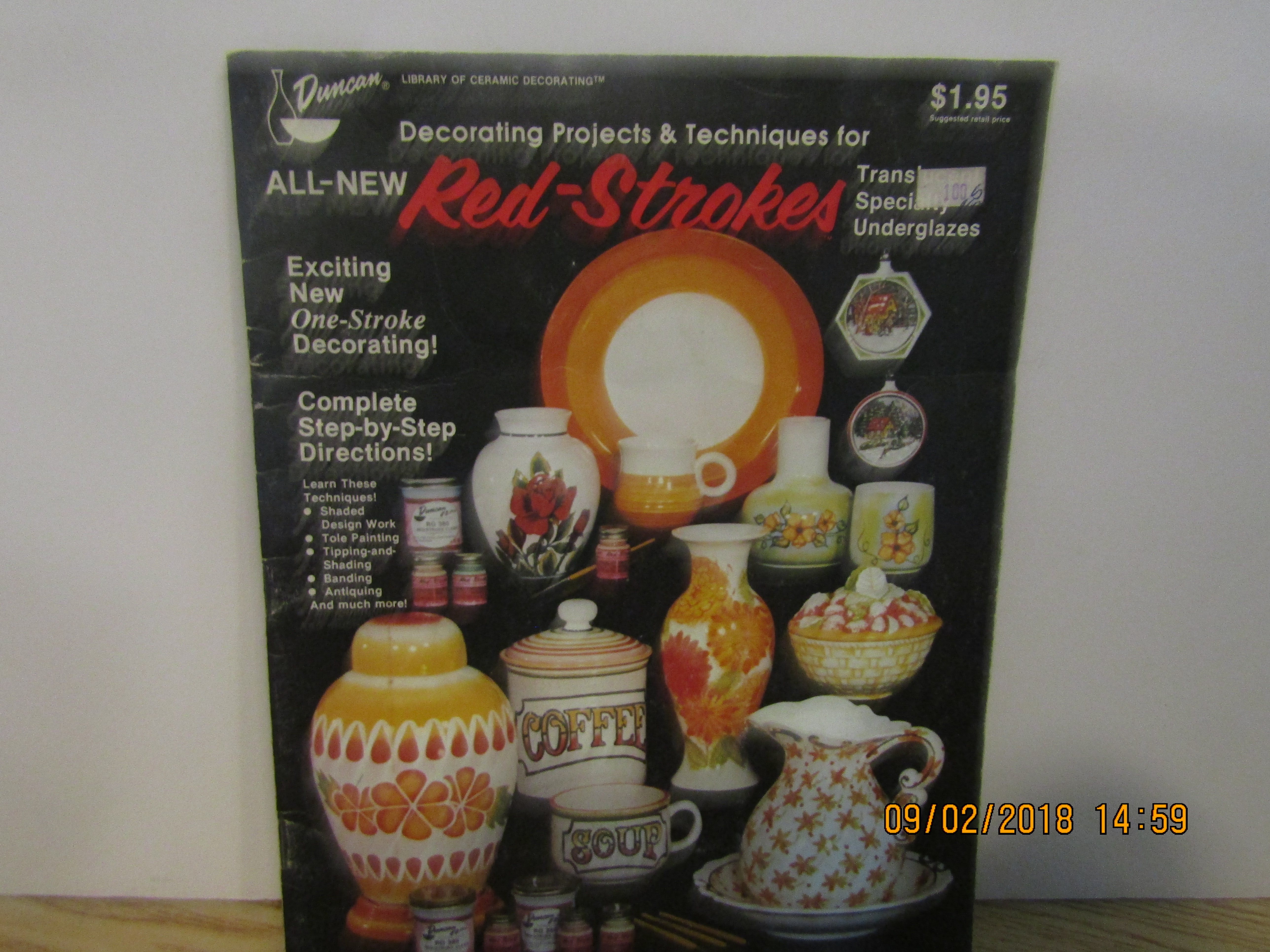 Duncan Crafts Ceramic Book All-New Red-Strokes #815