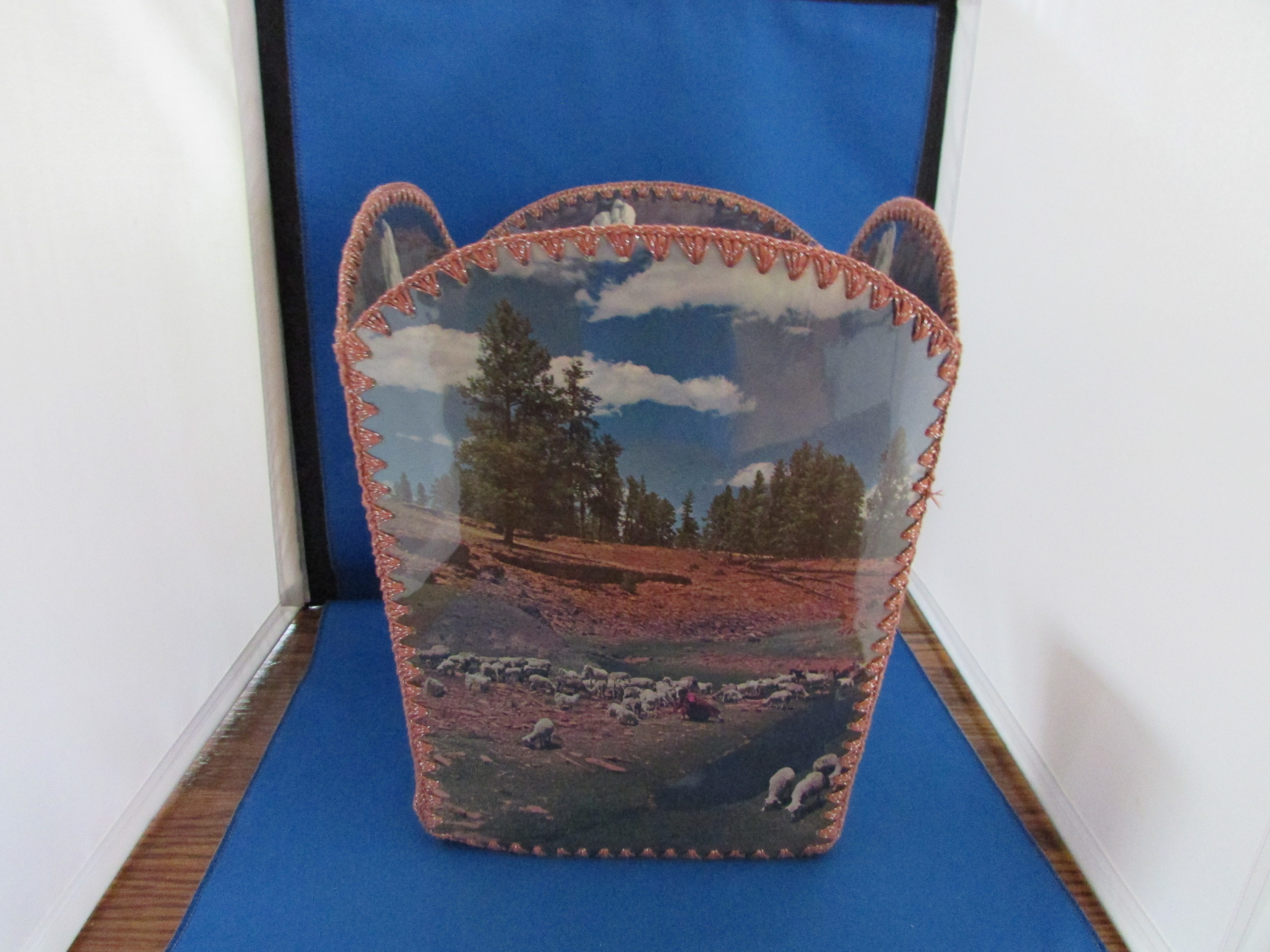 Scenery Trash Basket