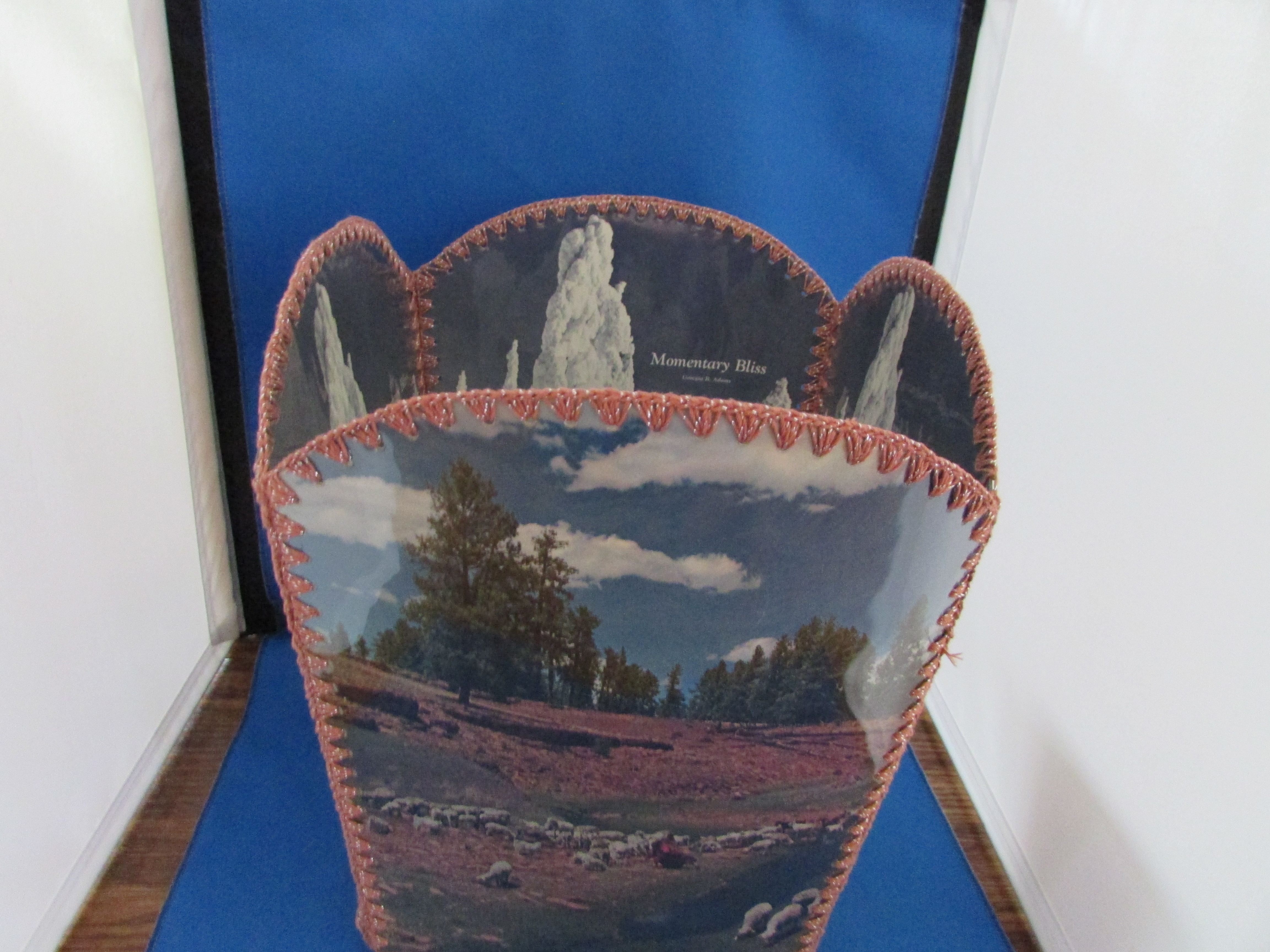 Scenery Trash Basket