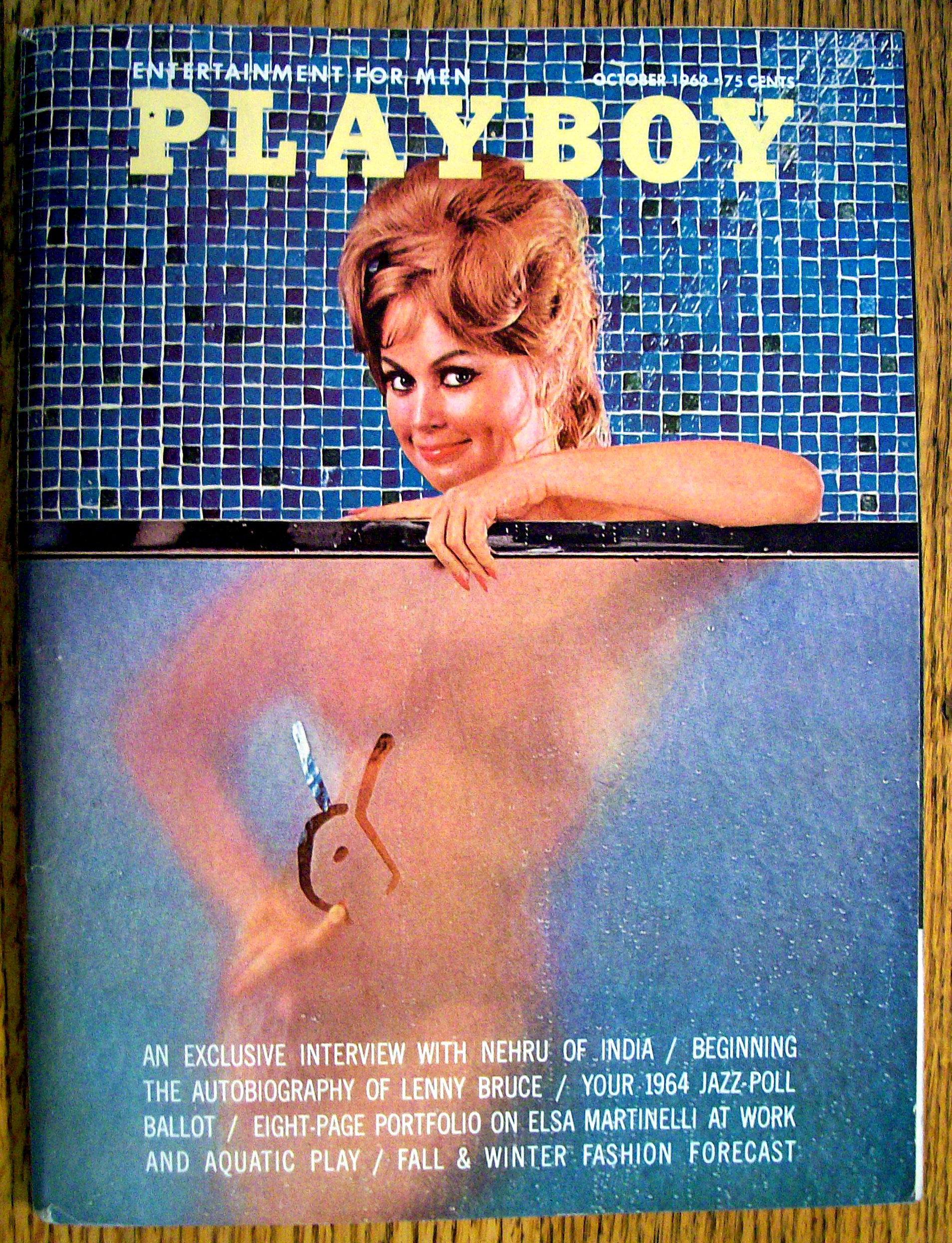 Playboy Magazine-October 1963-Christine Williams