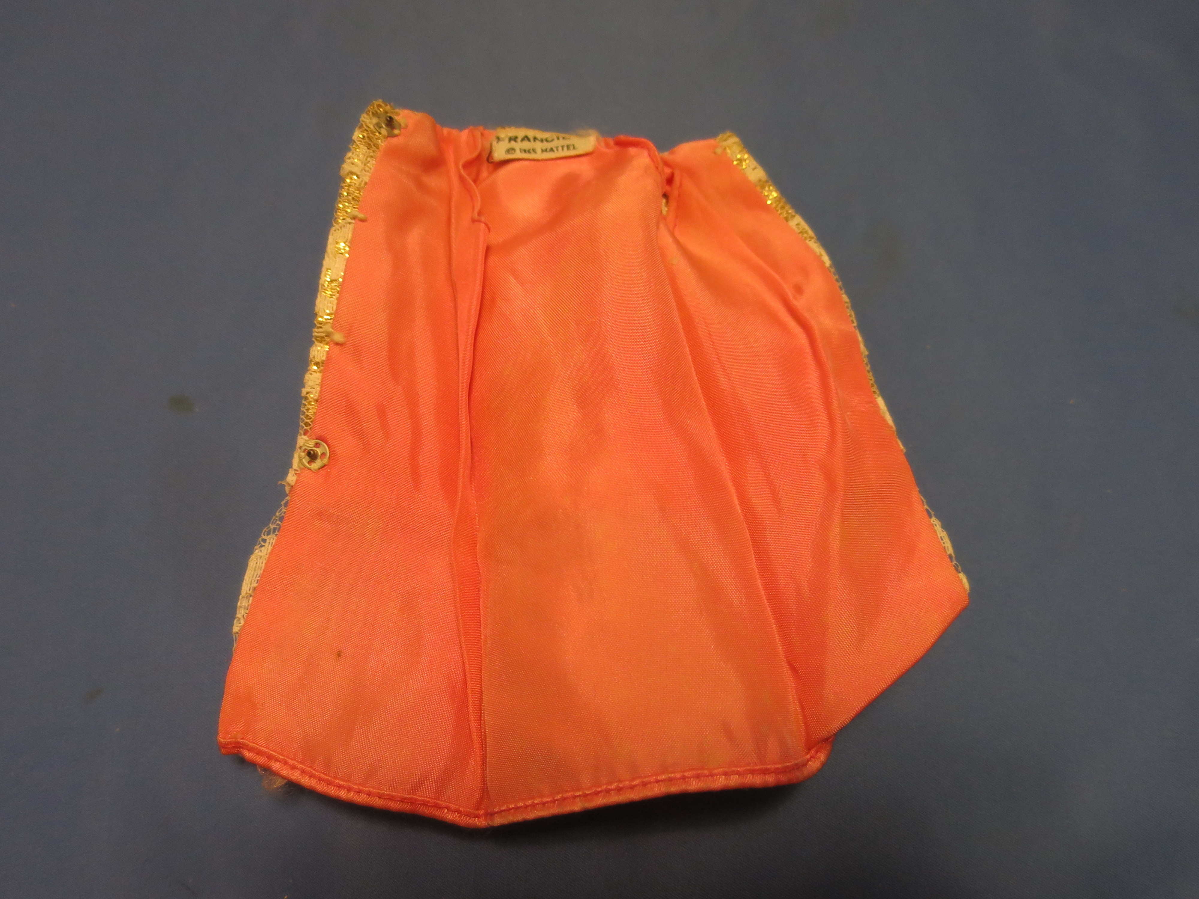 Francie Doll Coat Vintage Tagged Francie 1965 Mattel