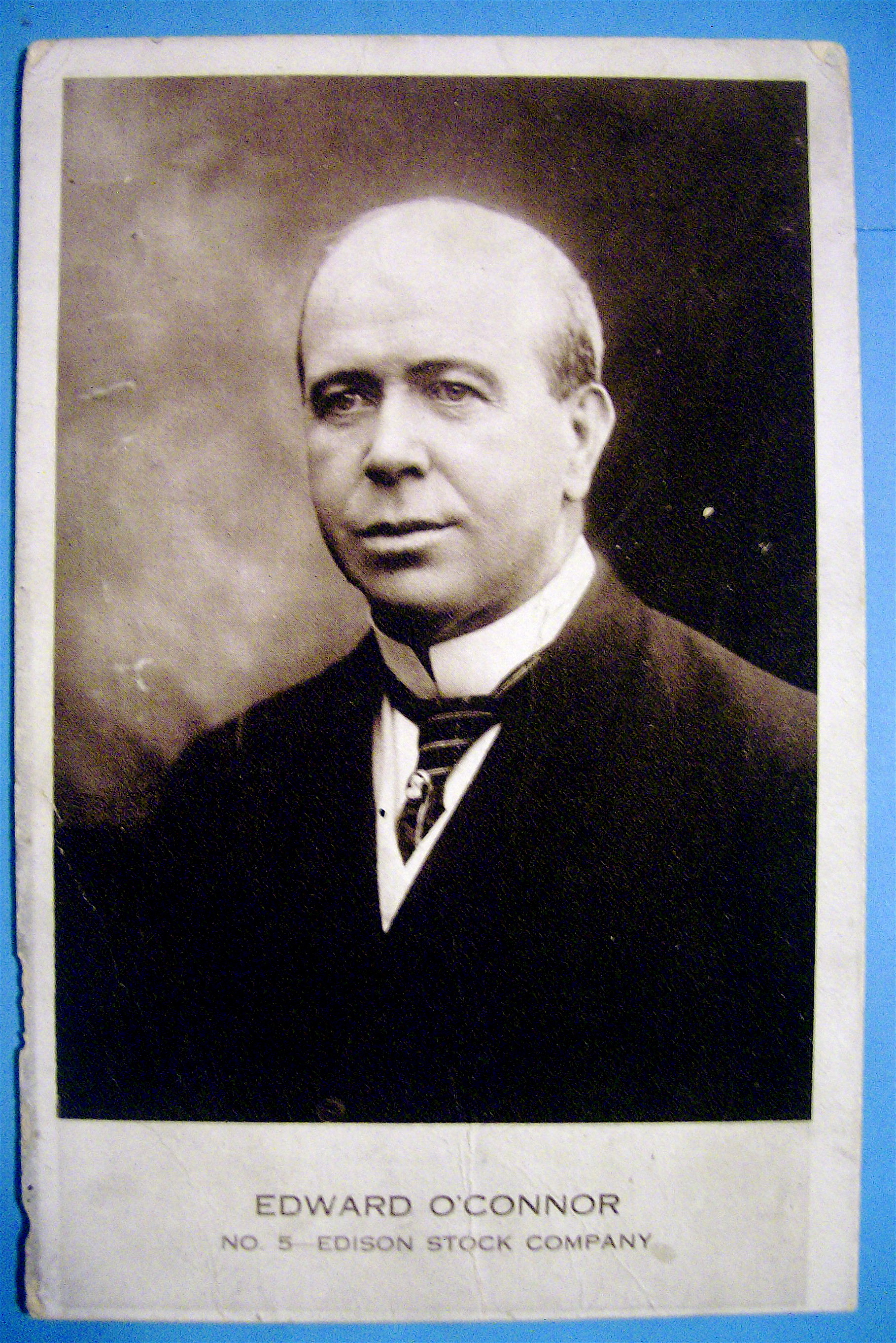 Postcard of Edward O'Connor (Edison Stock Company)