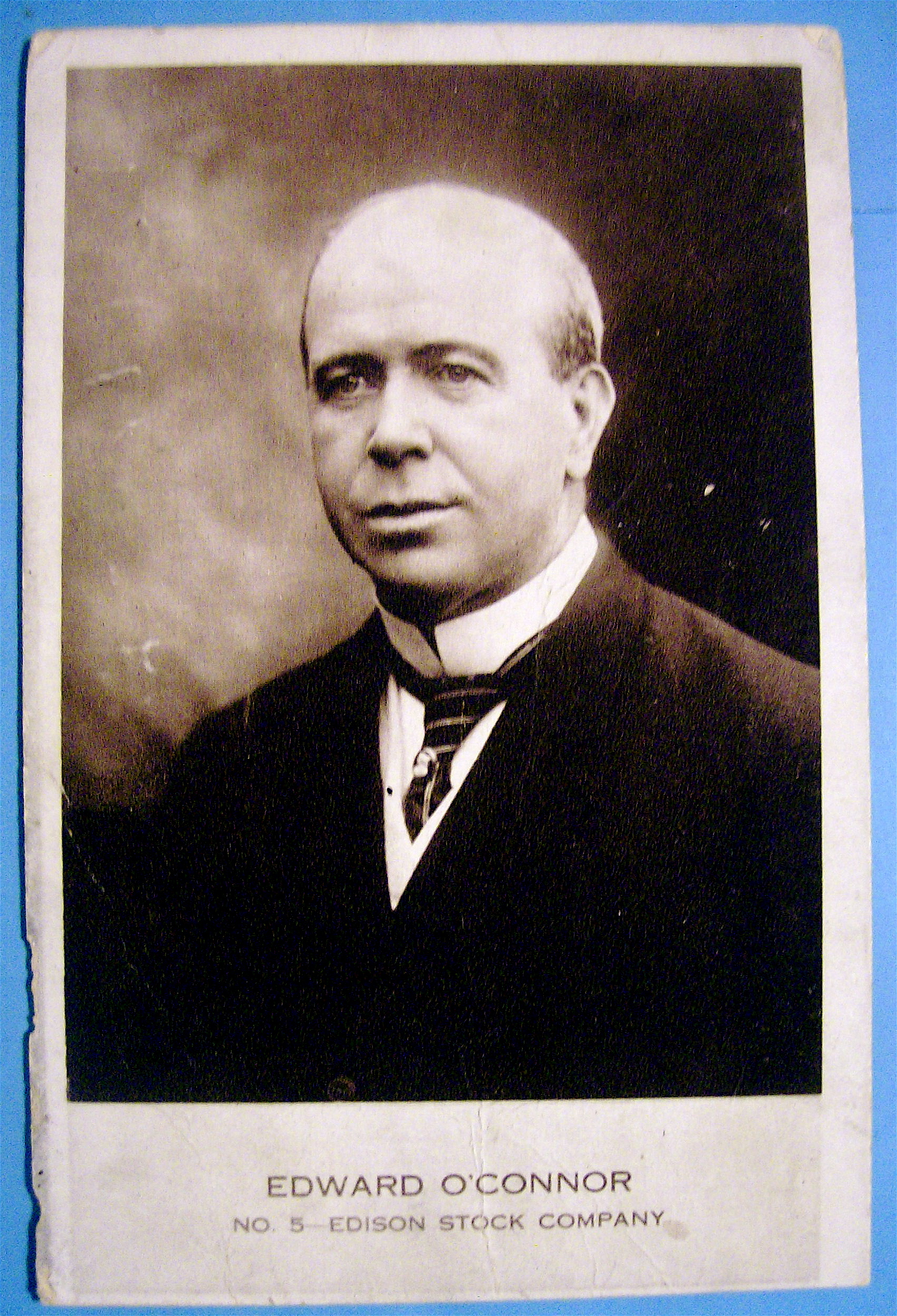 Postcard of Edward O'Connor (Edison Stock Company)