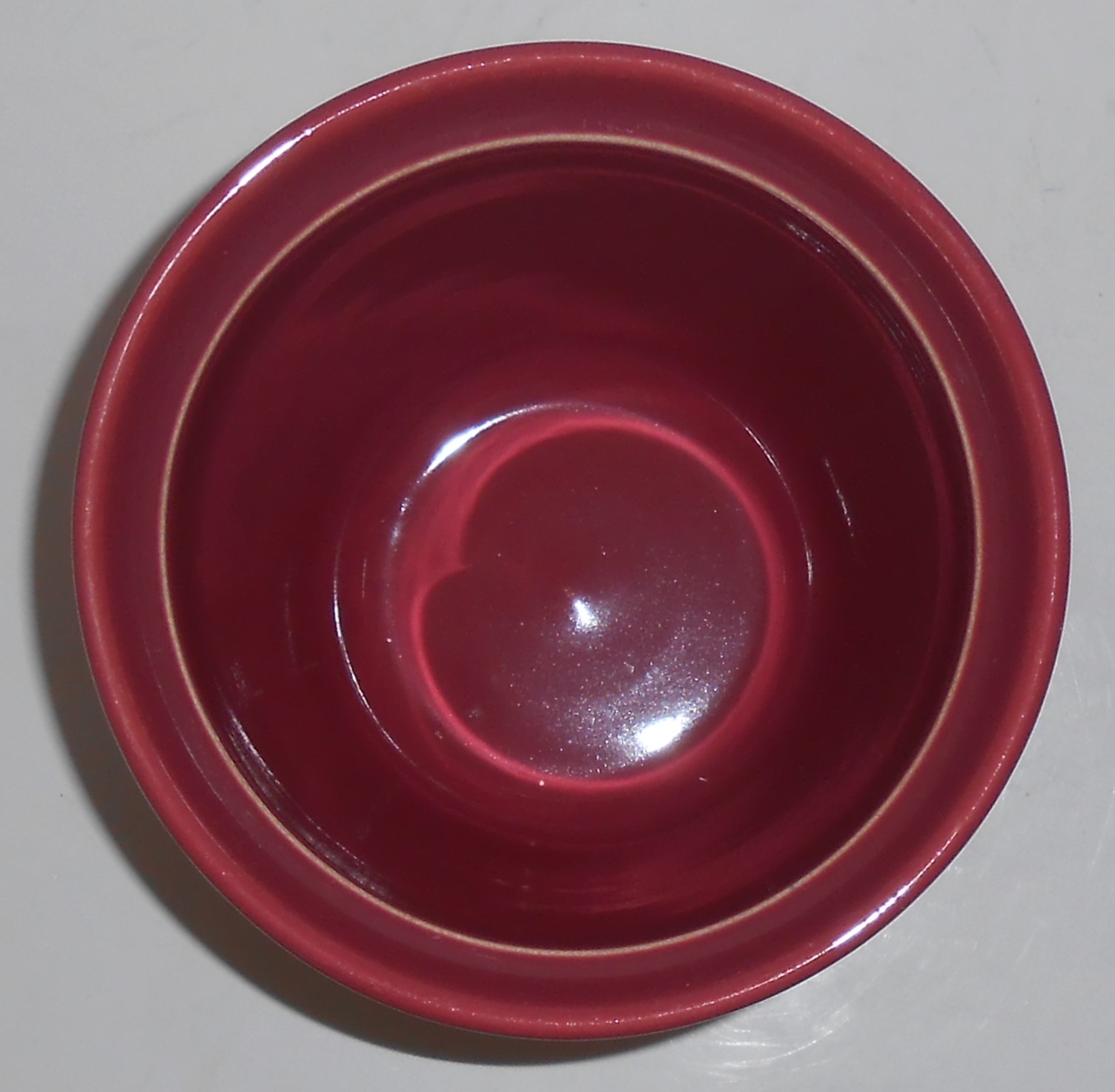 Coors Pottery Rosebud Red Large Bean Pot Robert Schneid