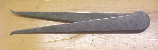 Starrett No. 39-8 Lock-Joint Inside Calipers Pat. 1885