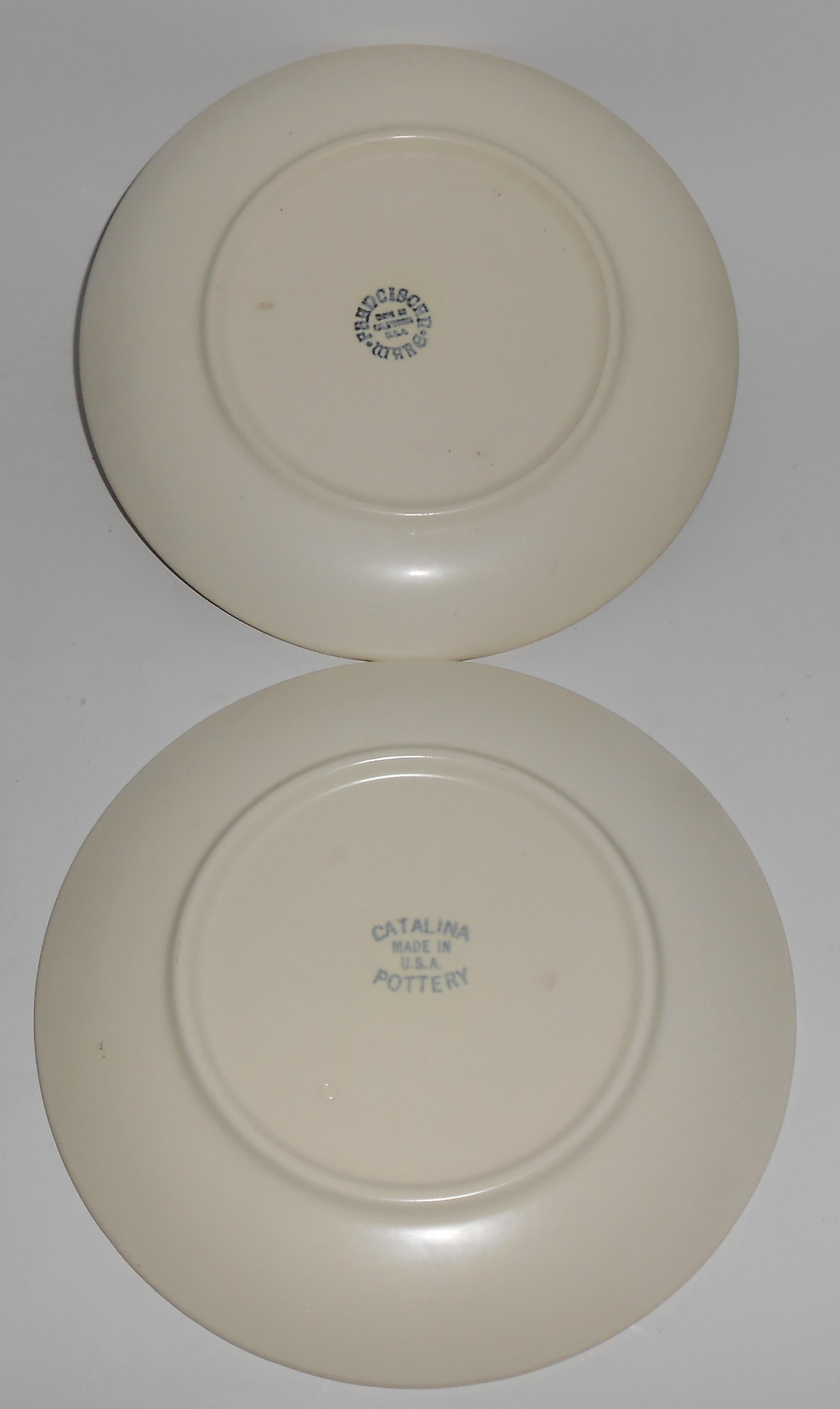 Catalina Pottery Rancho Duotone Ware Satin Coral/Ivory
