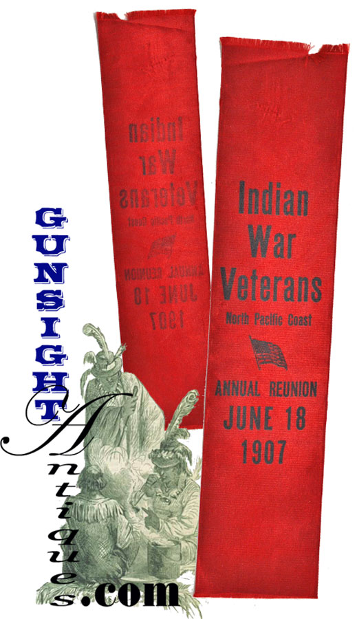 North Pacific Coast  INDIAN WAR VETERANS GRAND ENCAMPMENT  - RIBBON