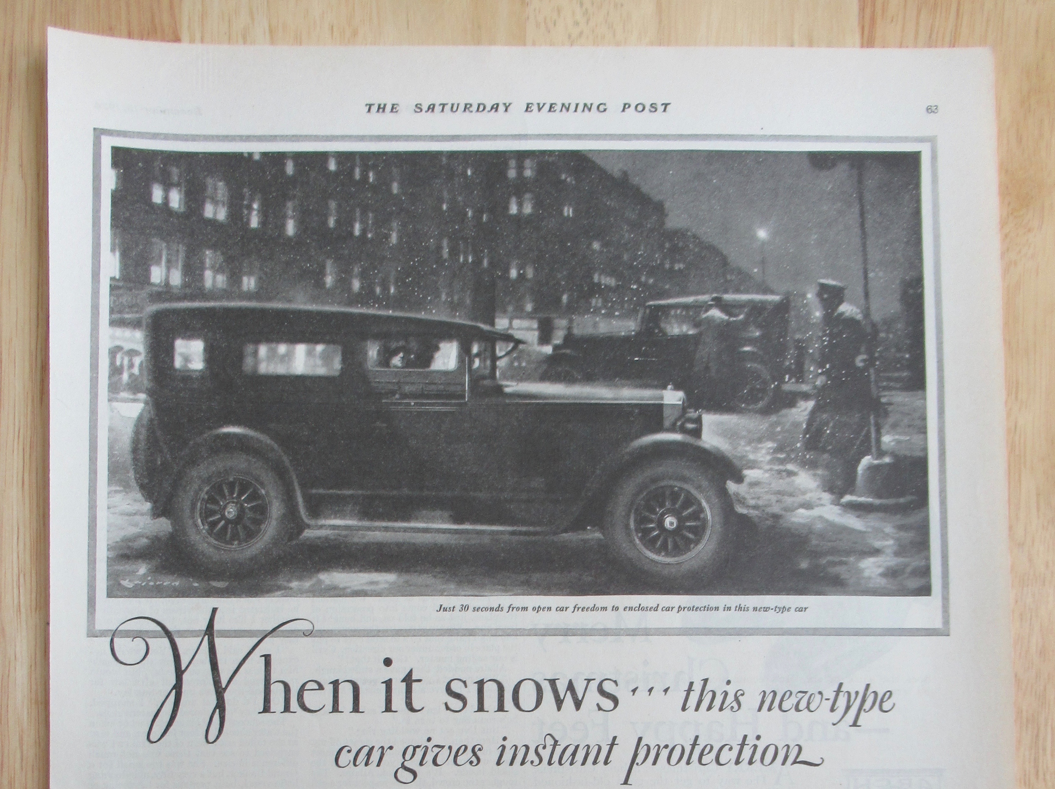 1924 Studebaker Automobile w/Studebaker Duplex Phaeton