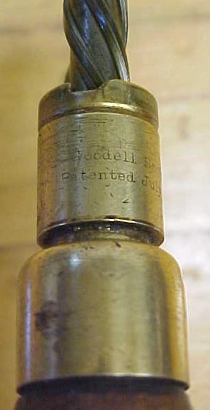 Goodell Bros. Spiral Screwdriver Ca. 1890's