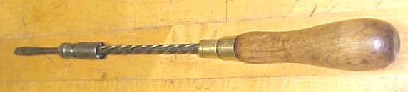 Goodell Bros. Spiral Screwdriver Ca. 1890's