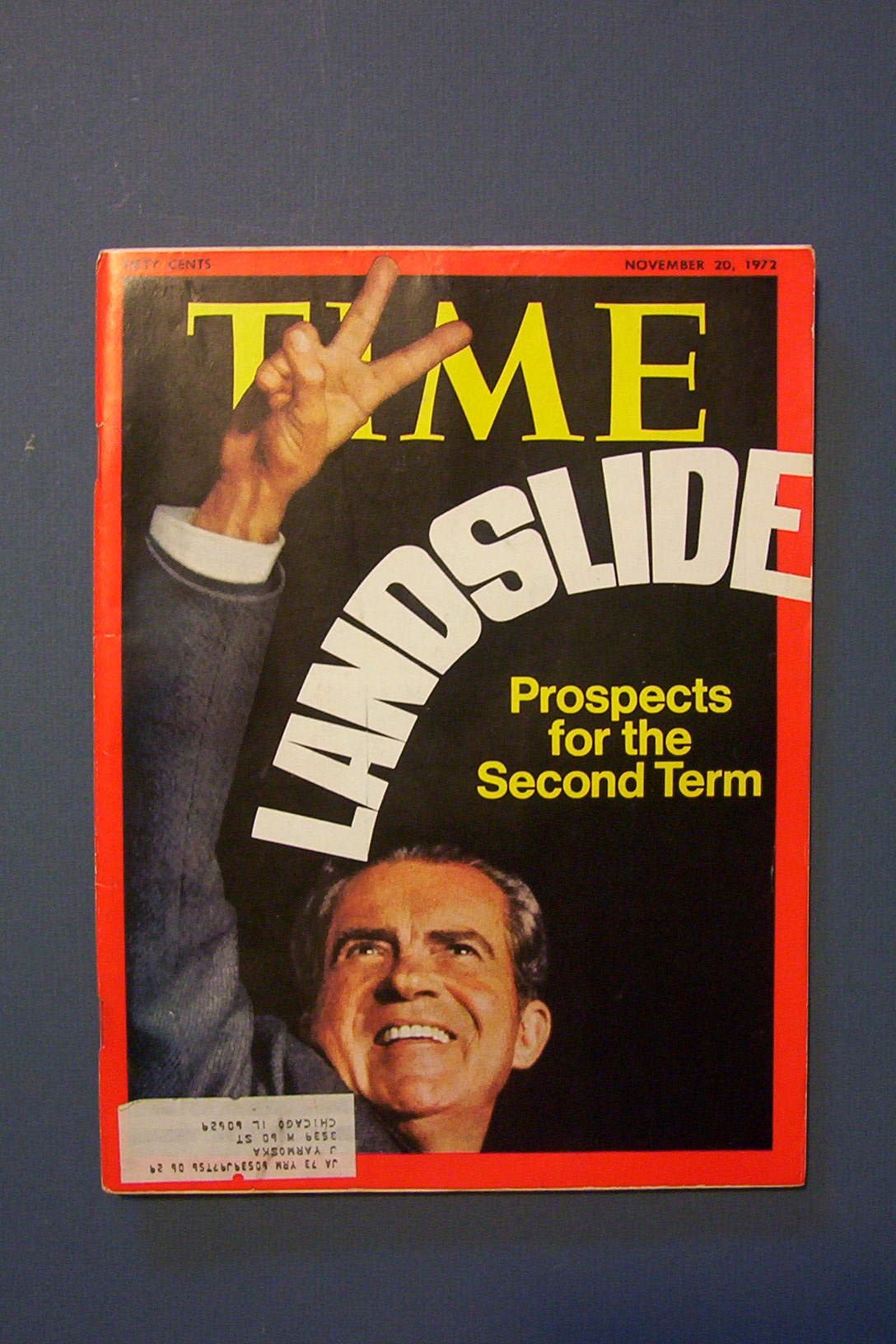 Time Magazine - November 20, 1972 - Landslide