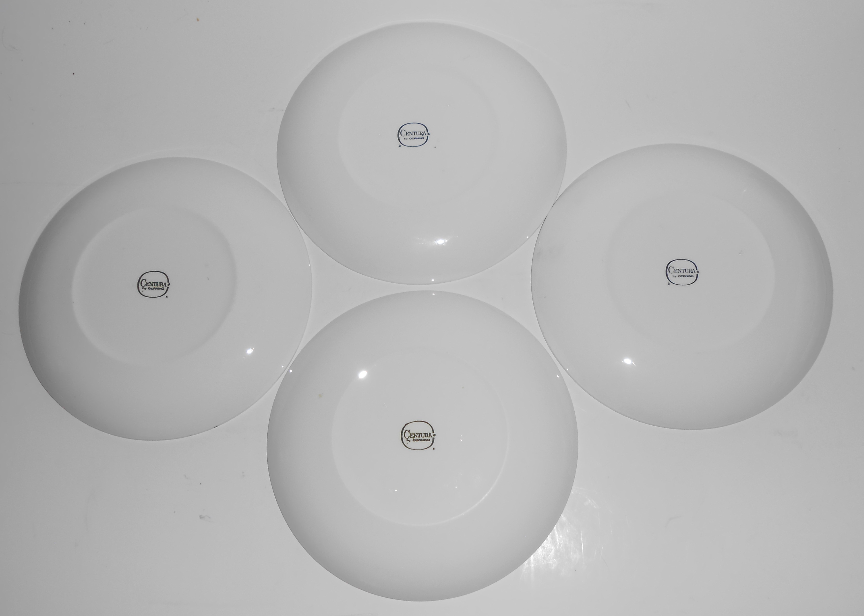 Corning China MCM Centura Laurel Set/4 Saucers