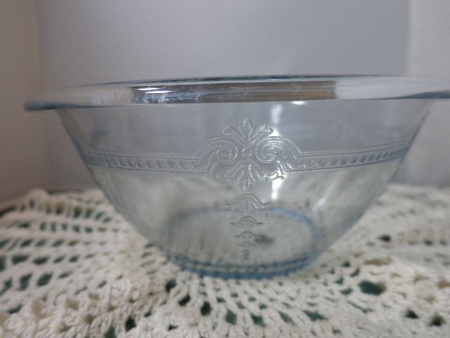 Vintage Fire King Sapphire Blue Philbe 8.5 inches holds 1  1/2 QT