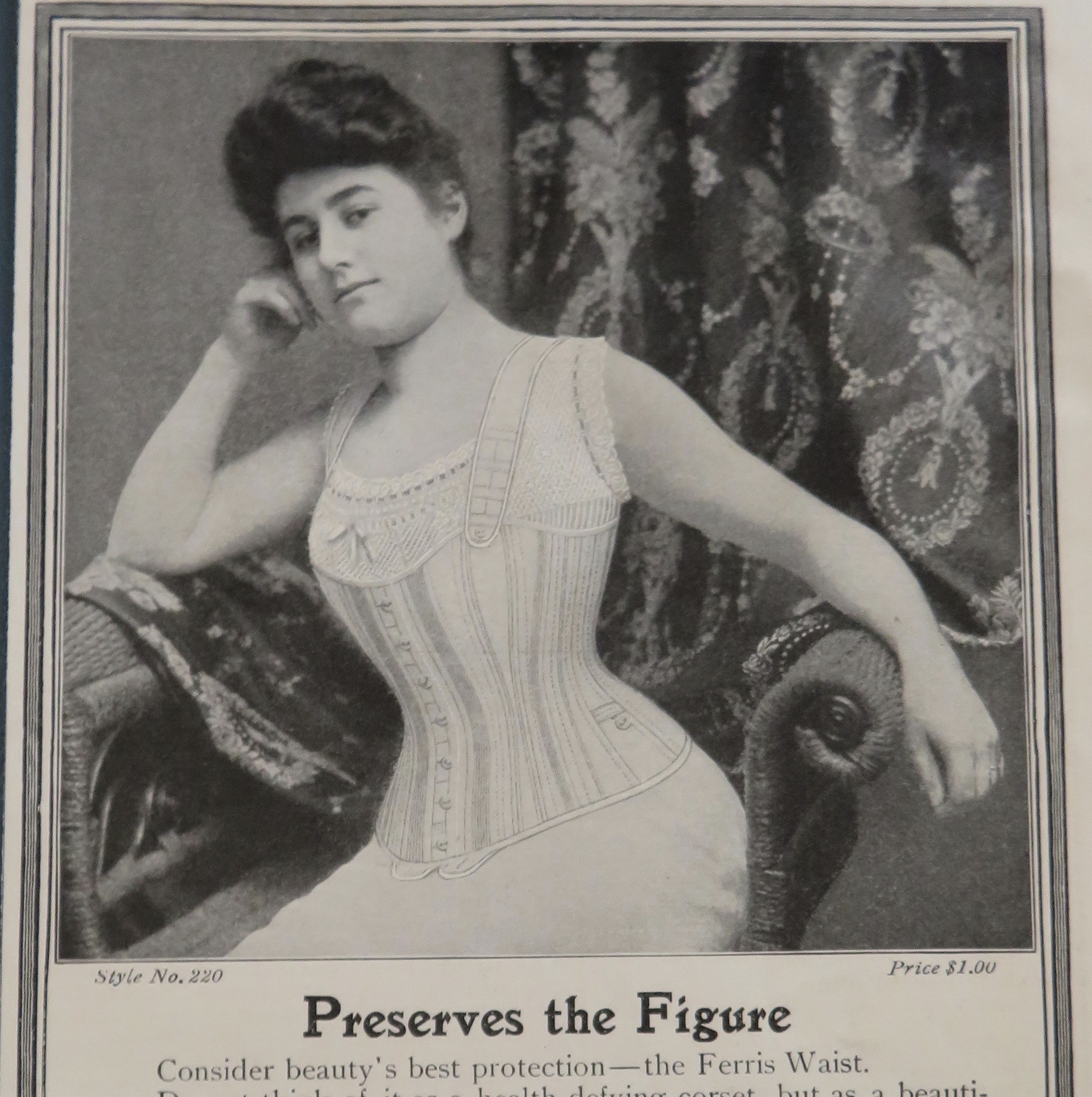 1905 Ferris Good Sense Waist with Lovely Woman
