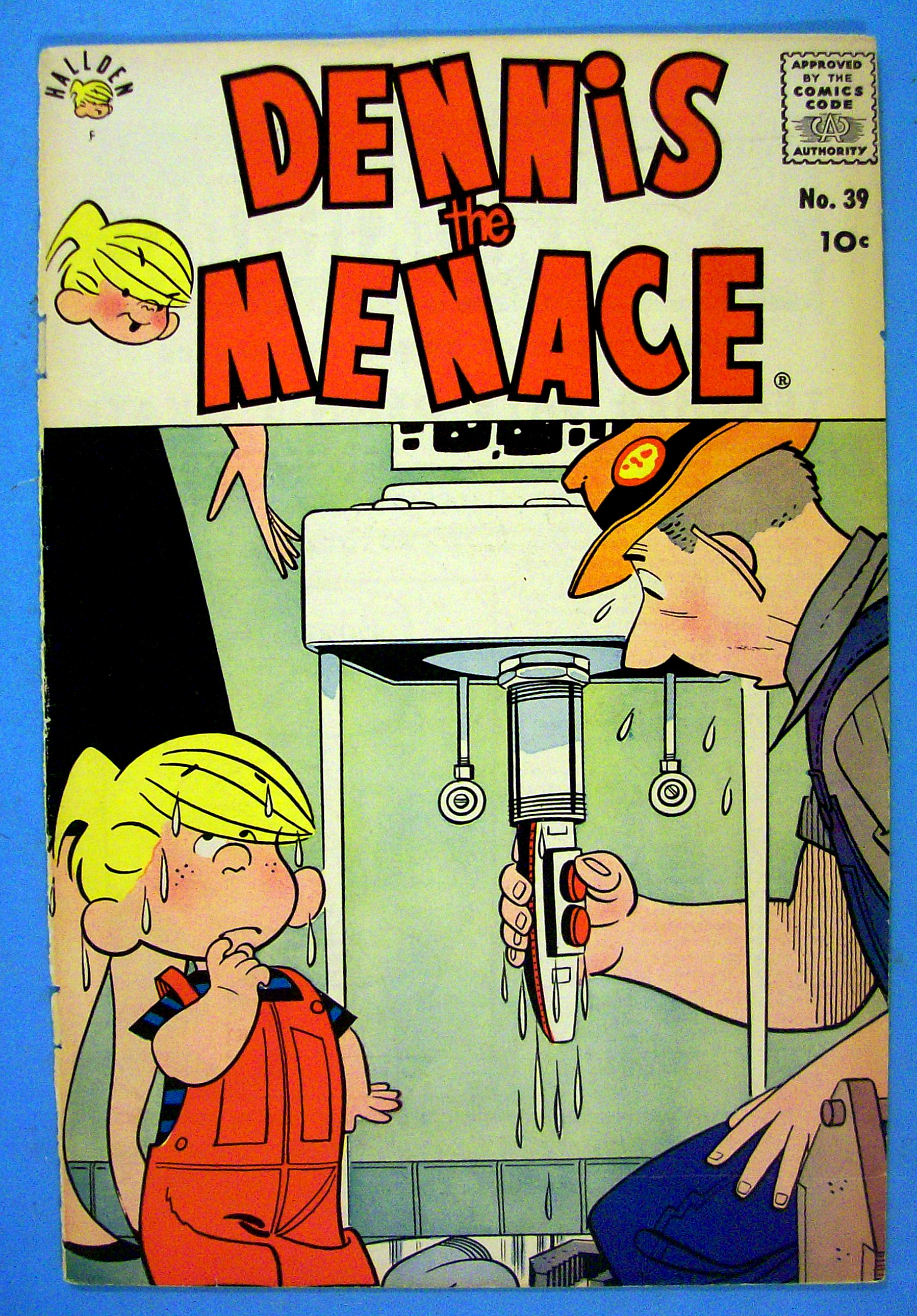Dennis the Menace Comic Cover #39 November 1959