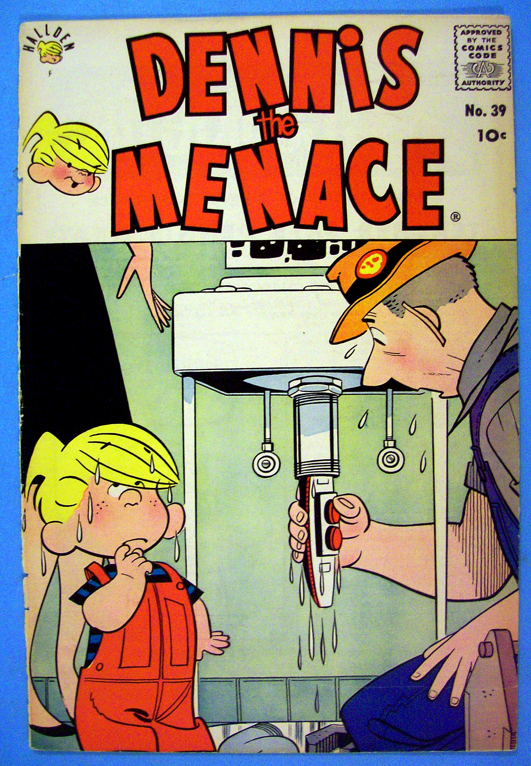 Dennis the Menace Comic Cover #39 November 1959