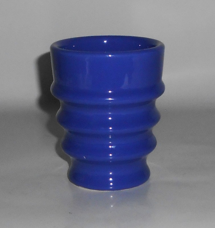 VINTAGE Metlox Pottery Series 200 California Pottery #236-M  Blue Coffee Mug