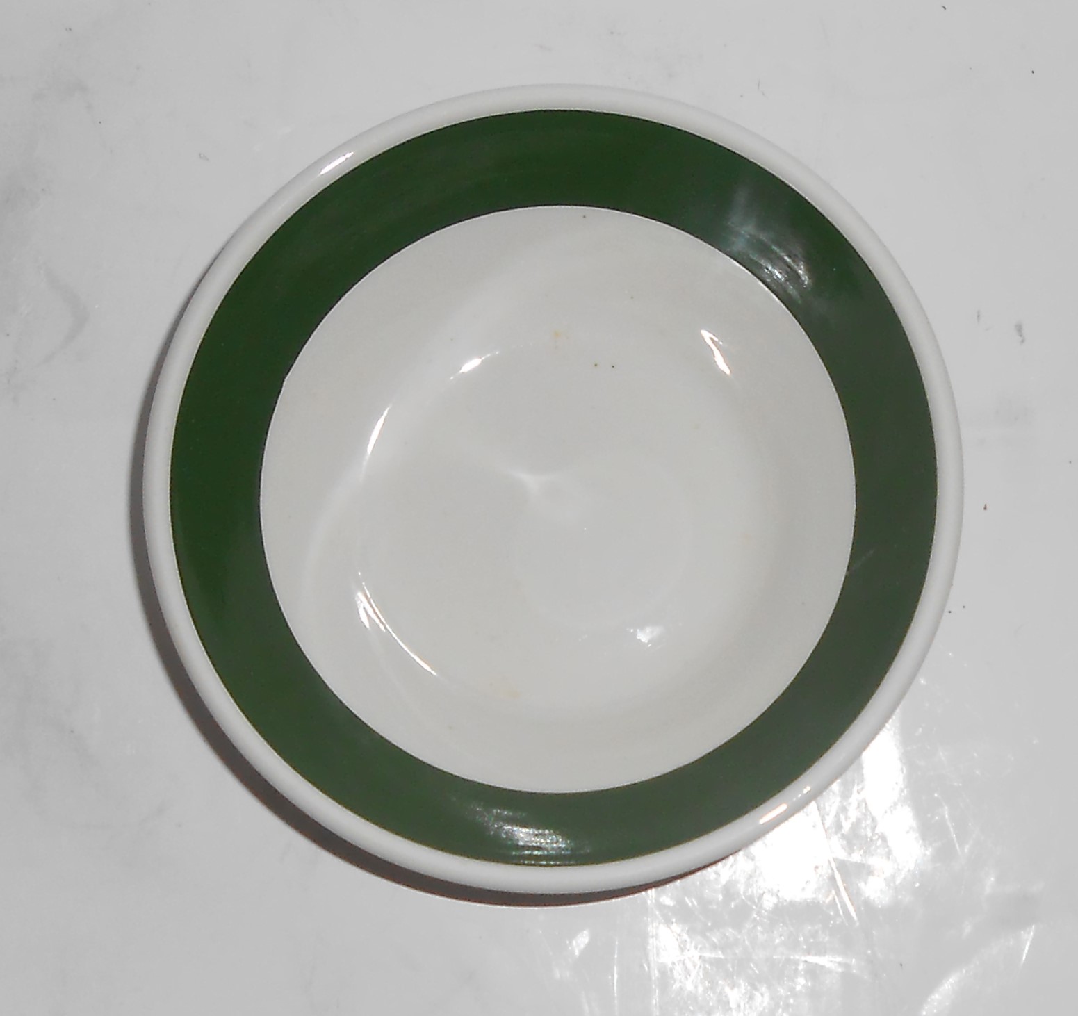 Coors Inglewood Pottery Green Band Restaurant Bowl