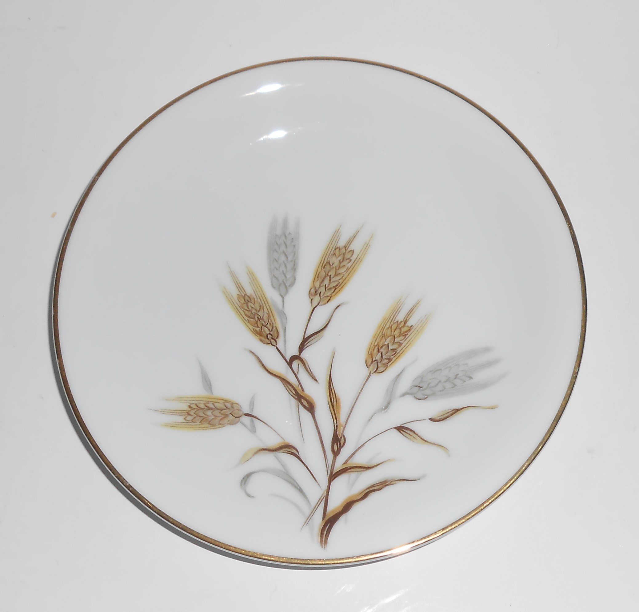 Noritake China Porcelain Wheaton Gold 5414 Bread Plate