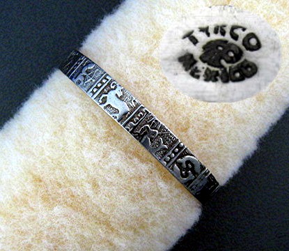 BraceletTaxco Mexico Sterling Silver ZODIAC Bangle