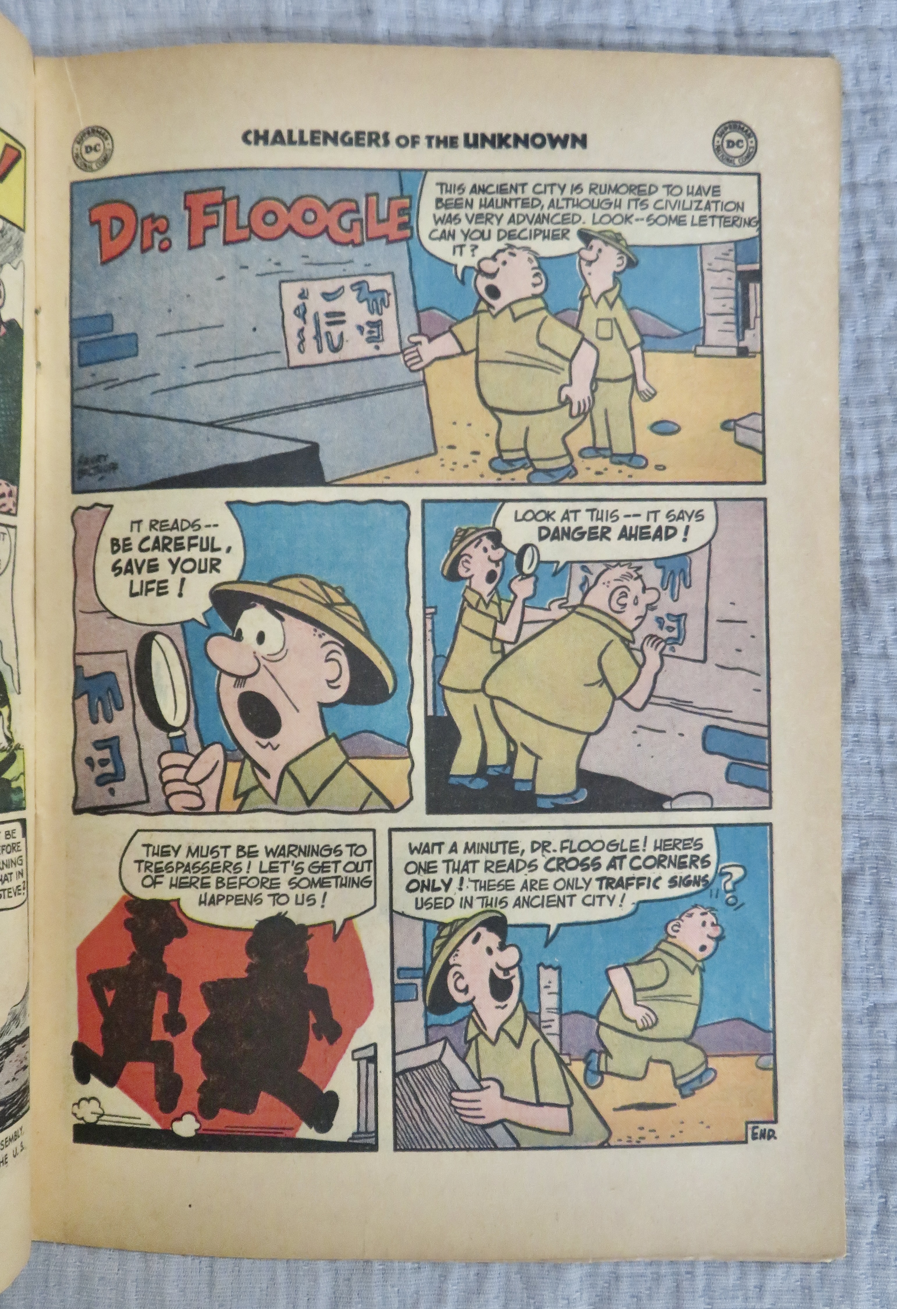 Challengers Of The Unknown #10 November 1959 Doom
