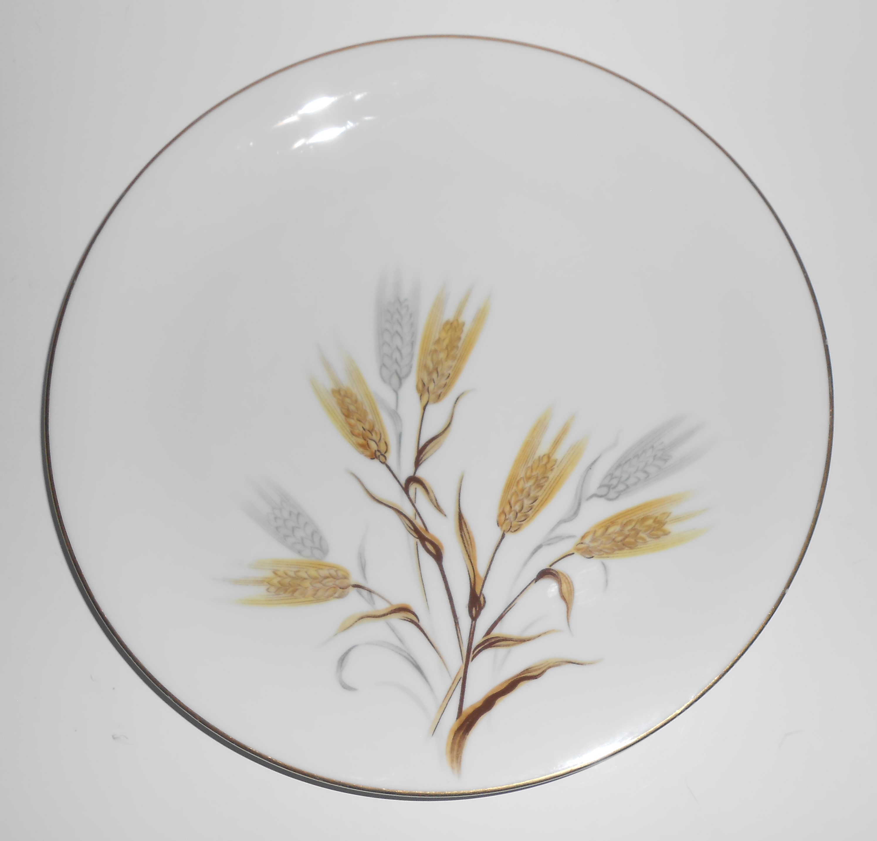 Noritake China Porcelain Wheaton Gold 5414 Dinner Plate