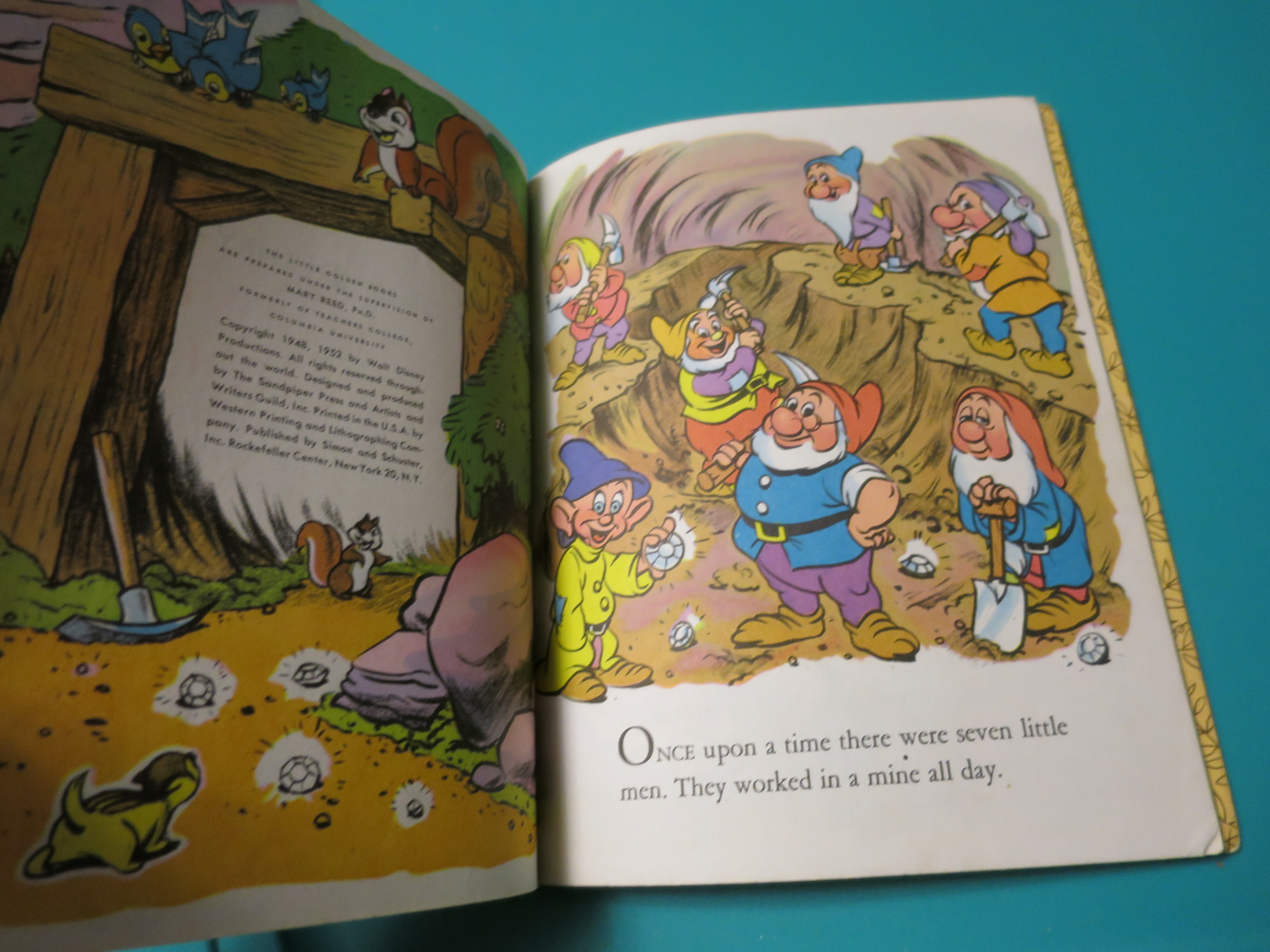 Seven Dwarf's Find A House Disney 1952