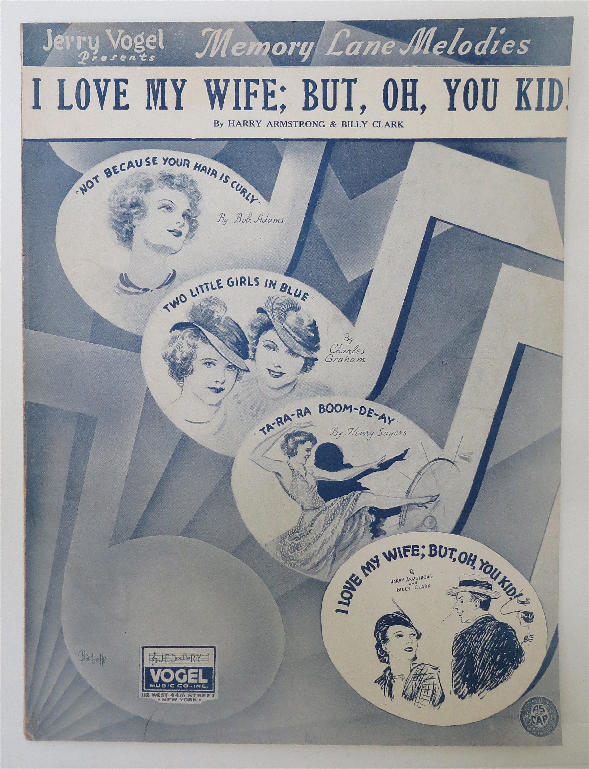 1937 I Love My Wife; But, Oh, You Kid/Armstrong & Clark