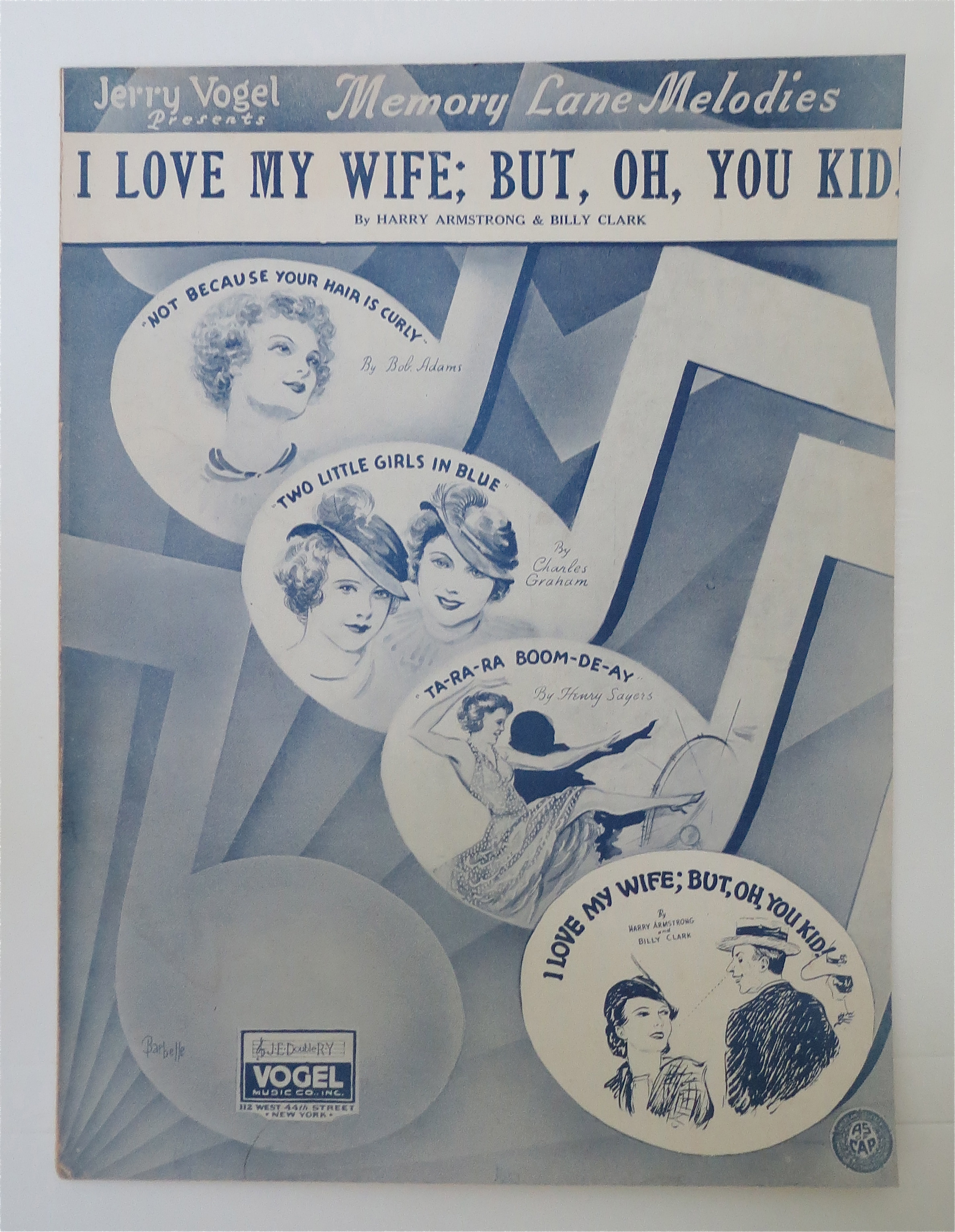 1937 I Love My Wife; But, Oh, You Kid/Armstrong & Clark