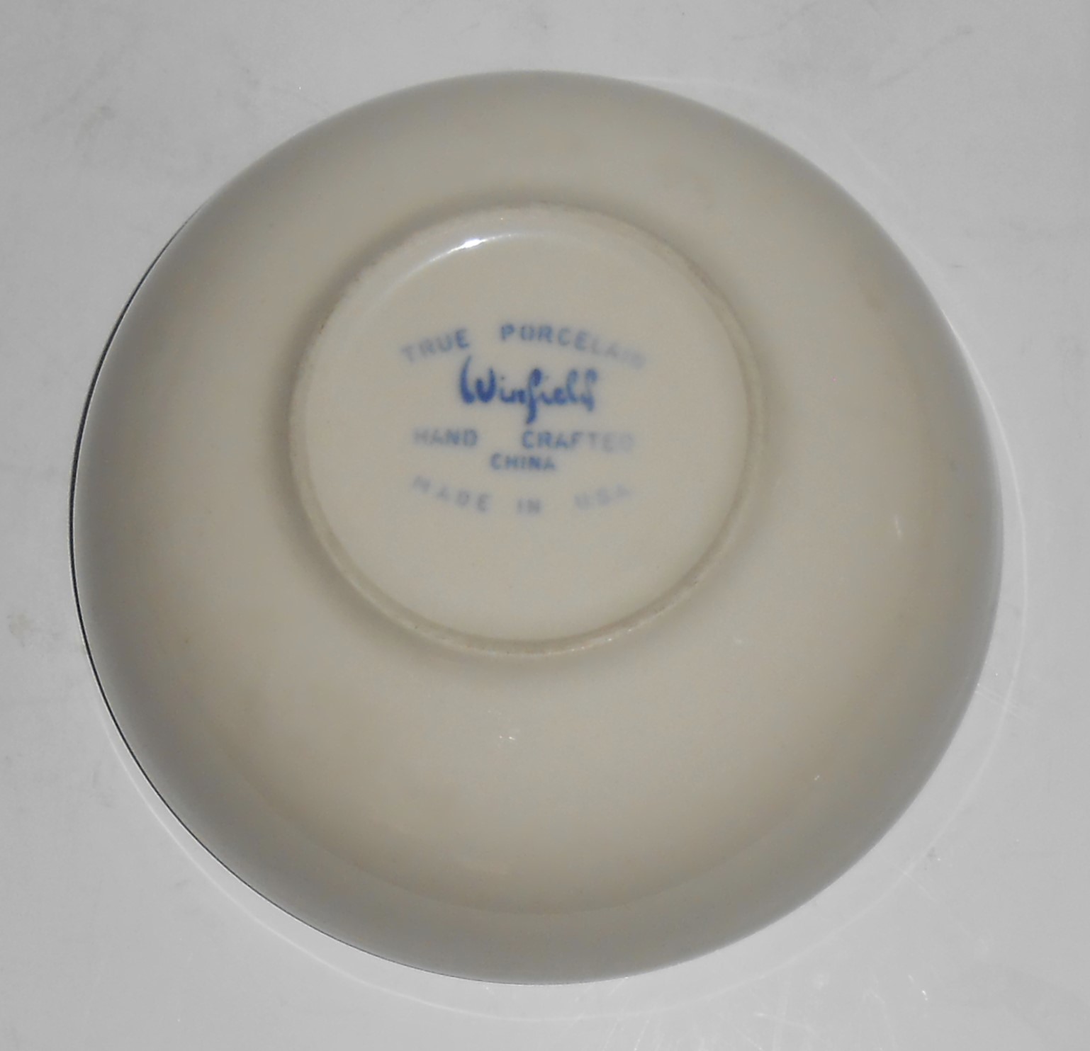 Winfield China Pottery Bird Of Paradise Cereal Bowl