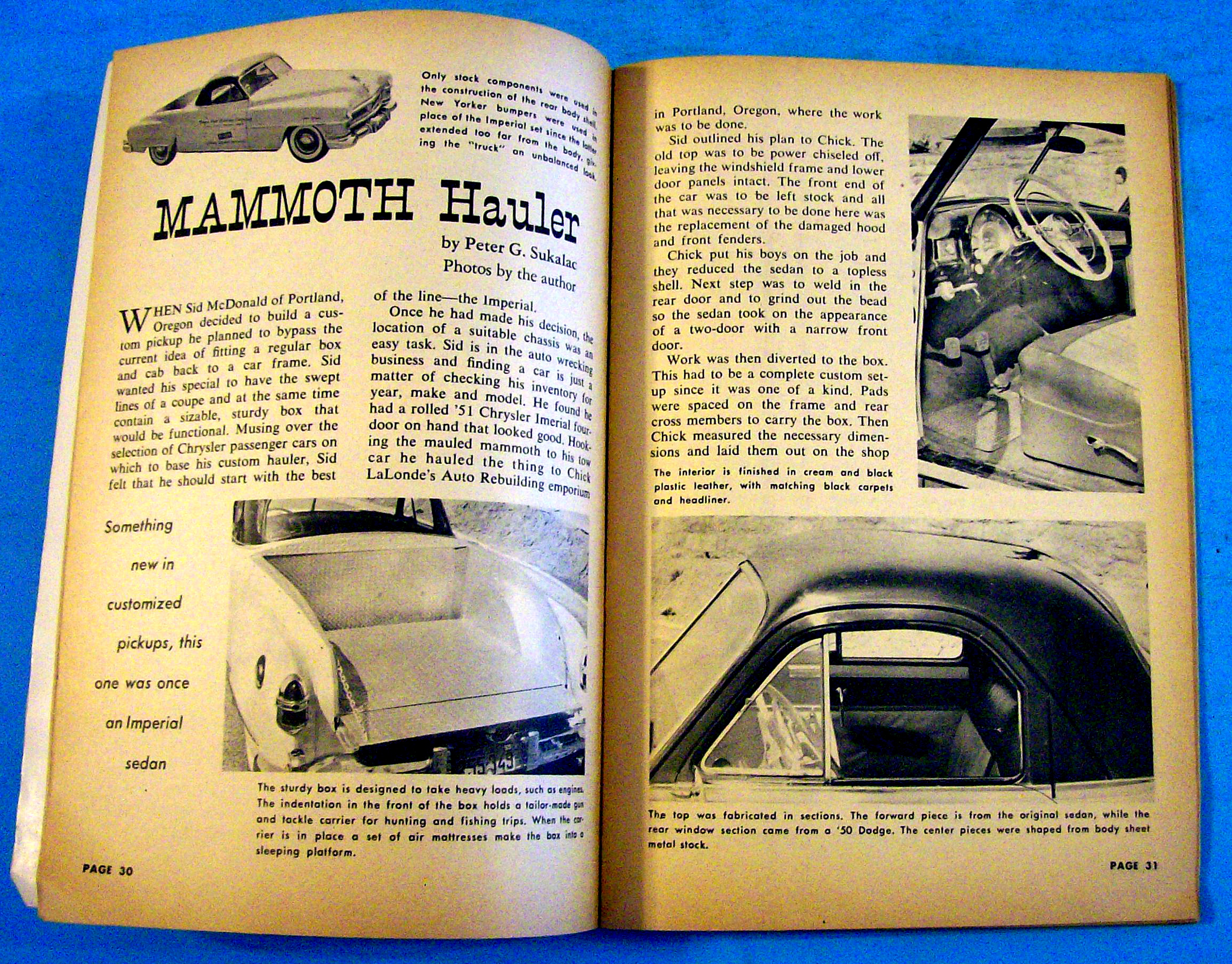 Rodding And Re-Styling September 1956 '53 Studebaker