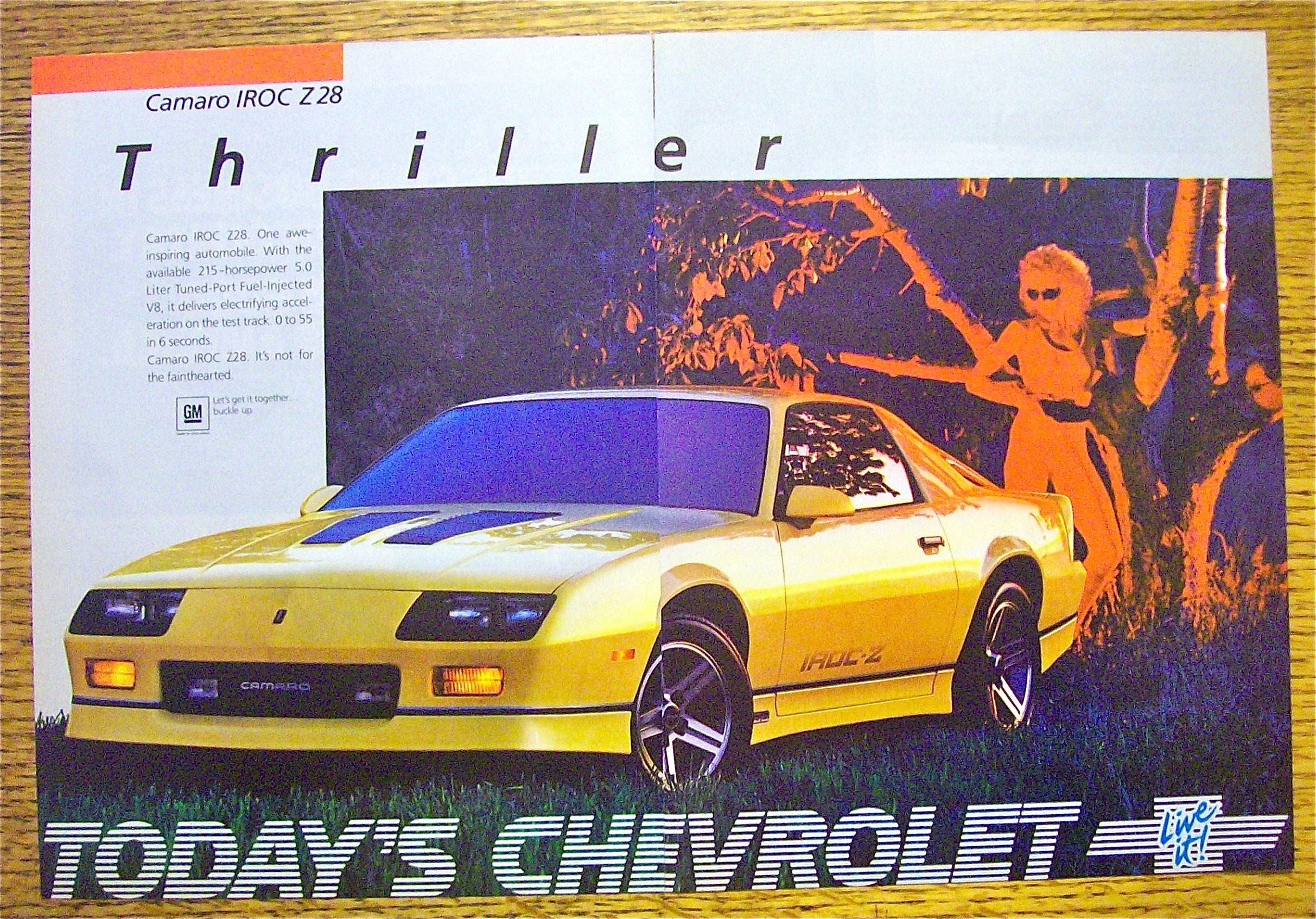 1985 Chevrolet With Camaro IROC Z28