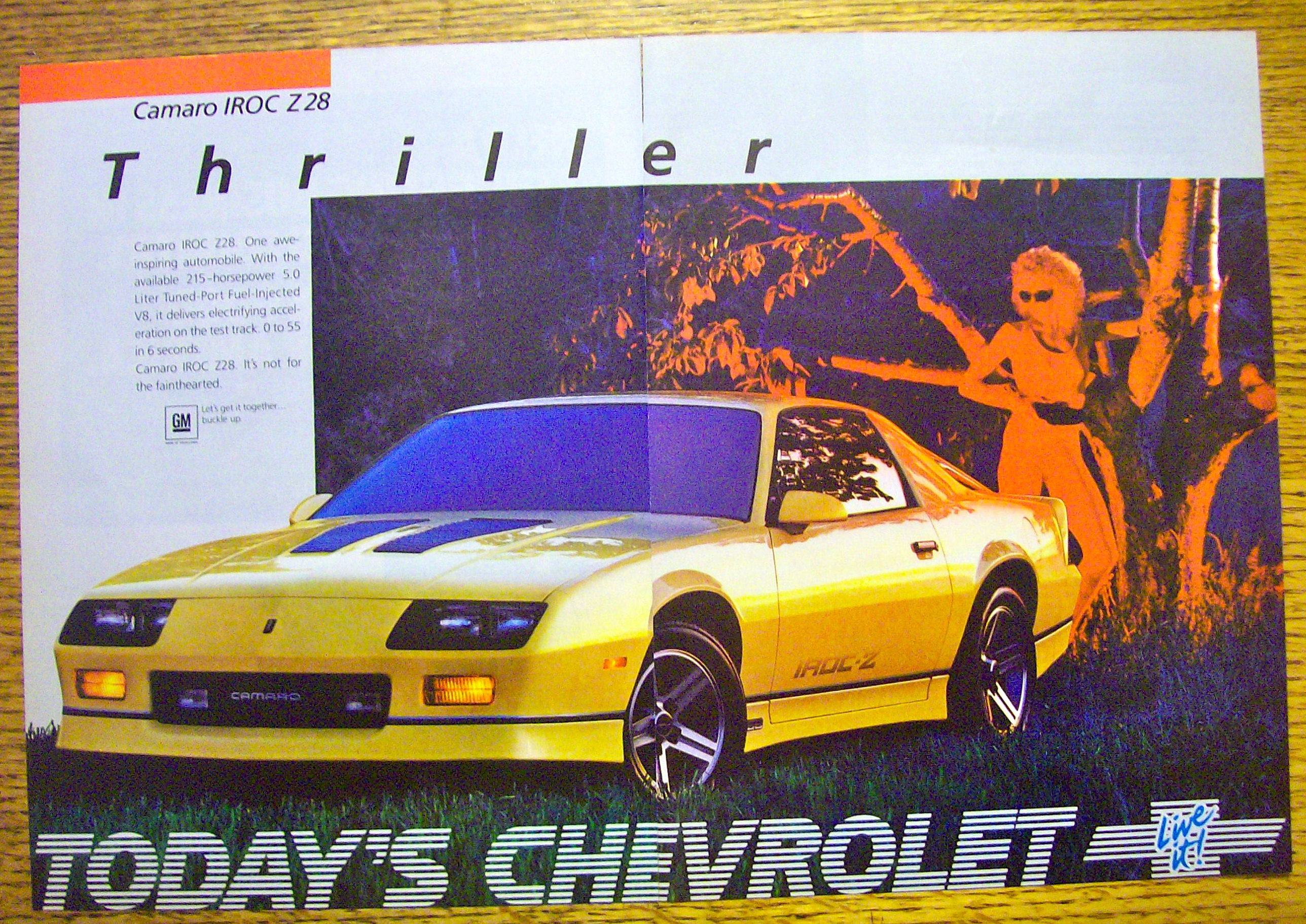 1985 Chevrolet With Camaro IROC Z28