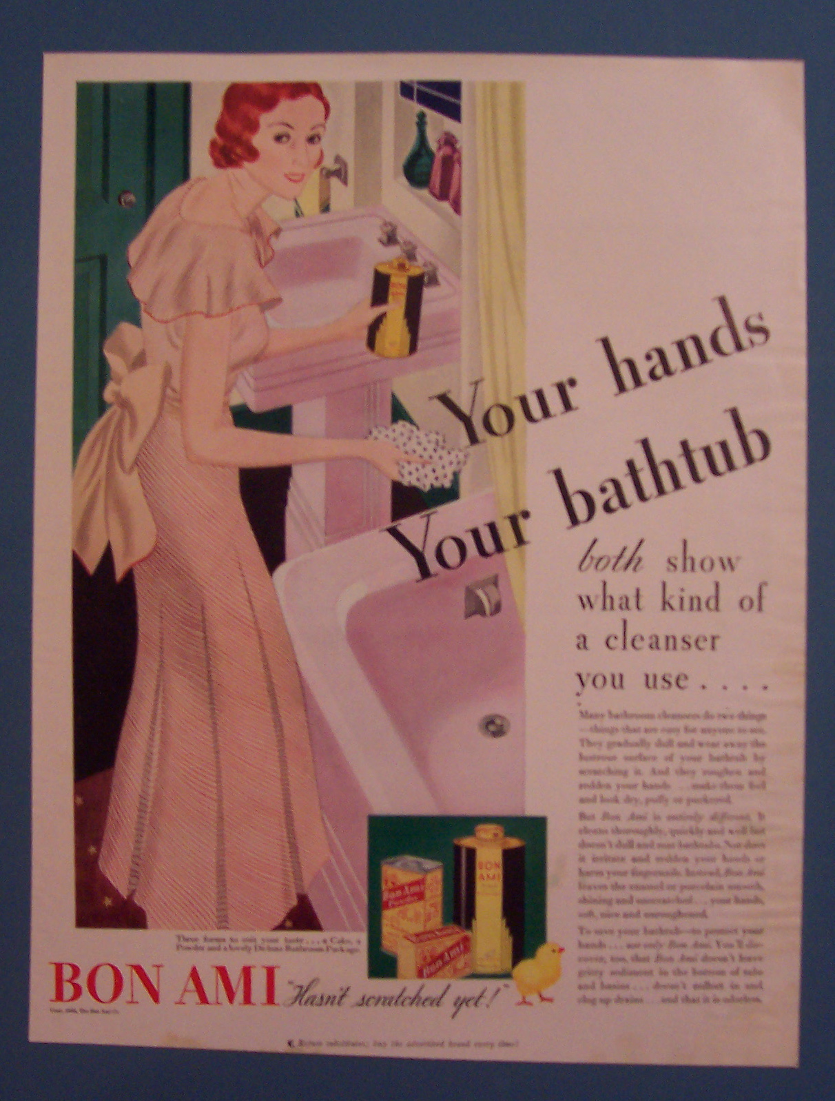 Vintage Ad: 1933 Bon Ami
