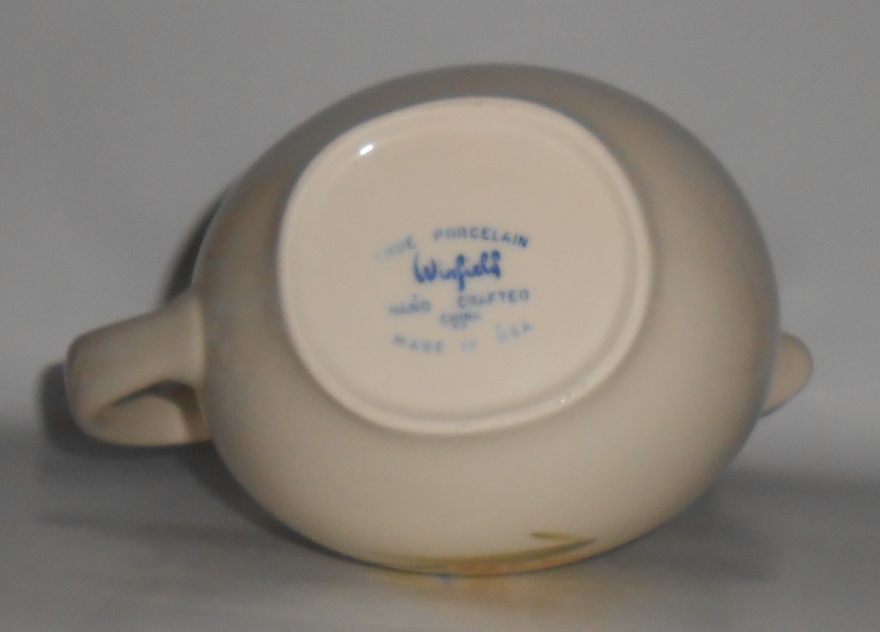 Winfield China Pottery Bird Of Paradise 2-Quart Pitcher