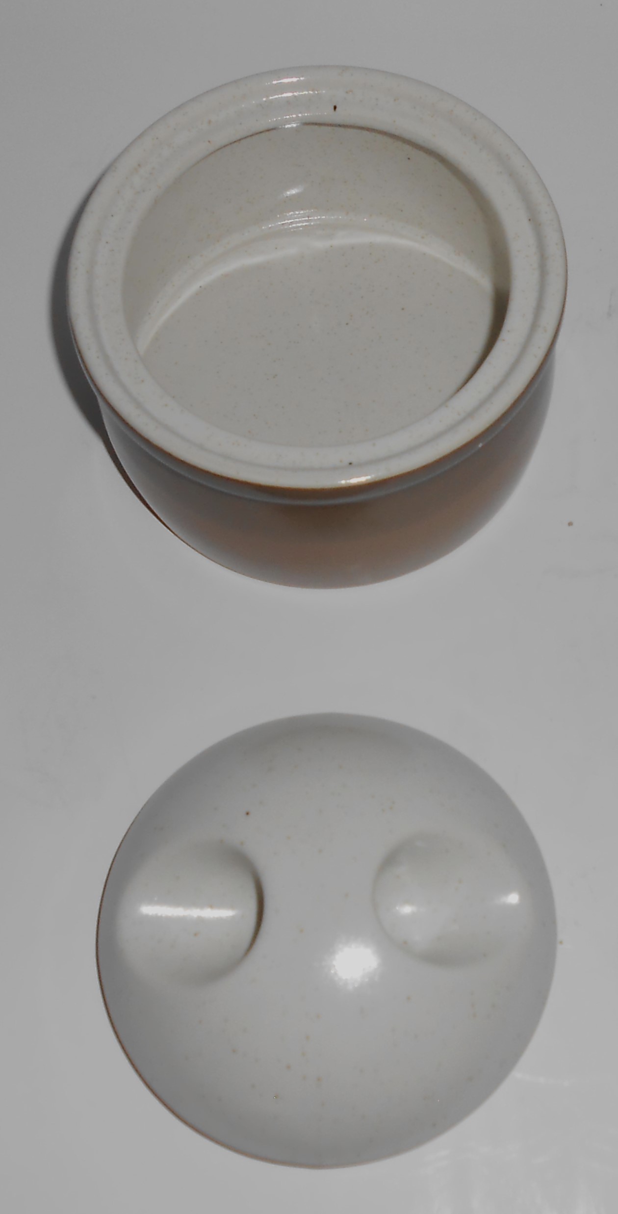 Mikasa China Pottery Potters Art Buckskin  Sugar Bowl S