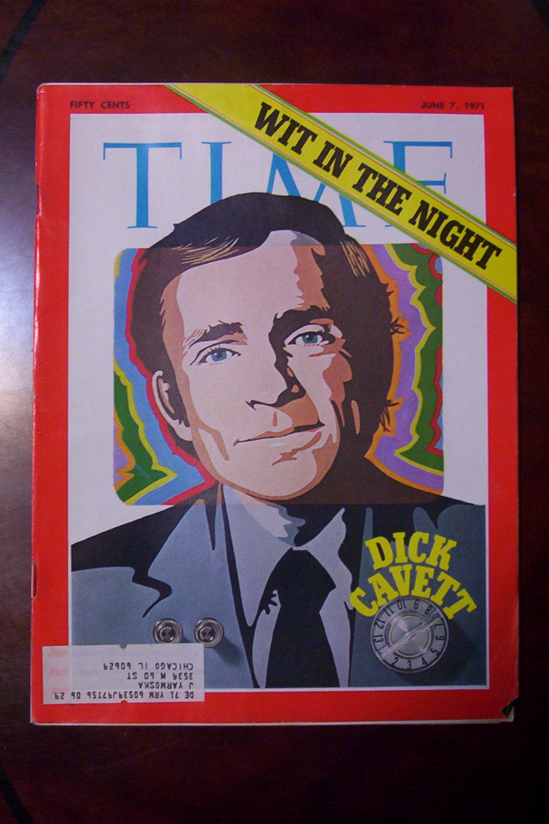 Time Magazine - June 7, 1971 - Dick Cavett