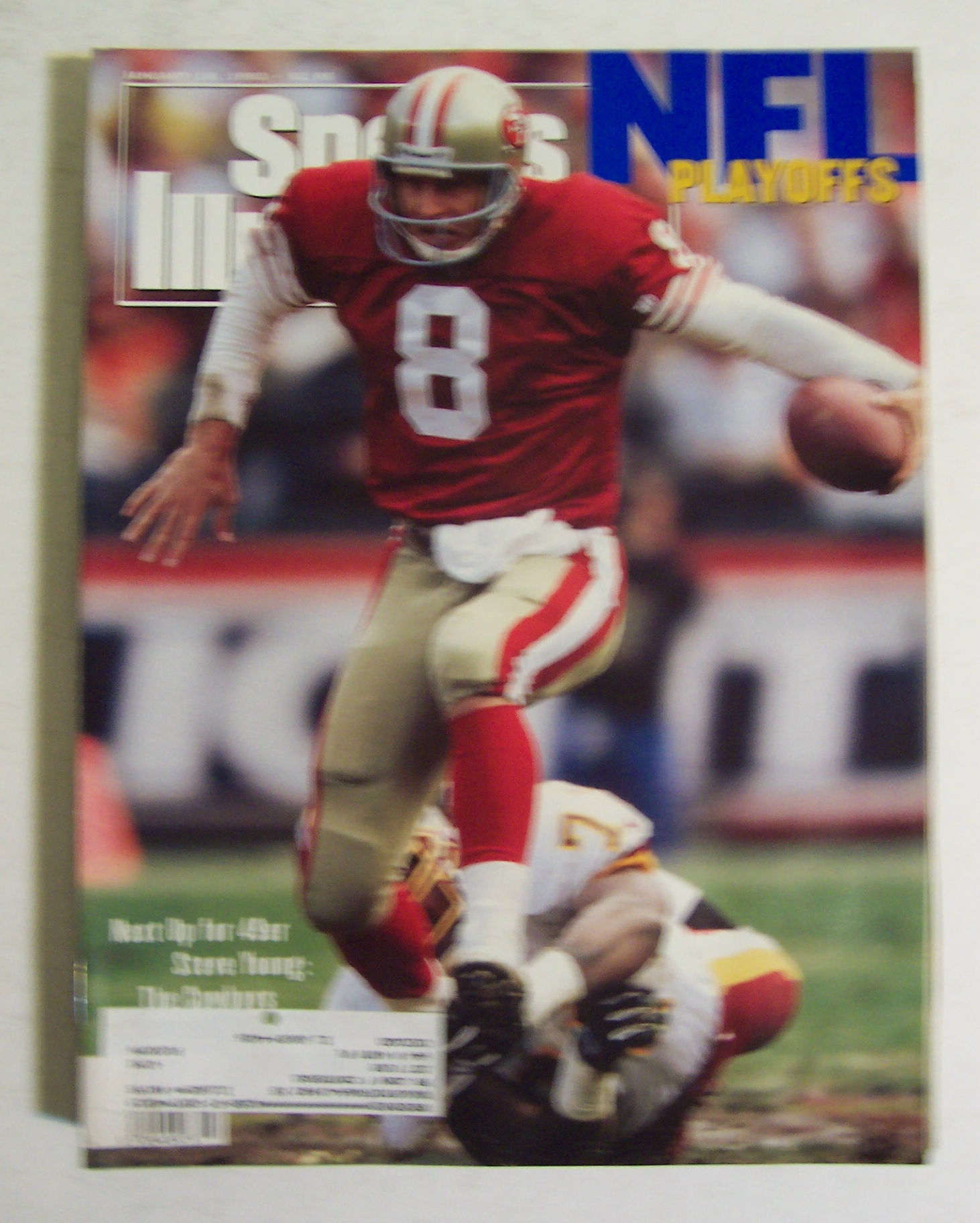 Sports Illustrated Magazine-Jan 18, 1993-Steve Young