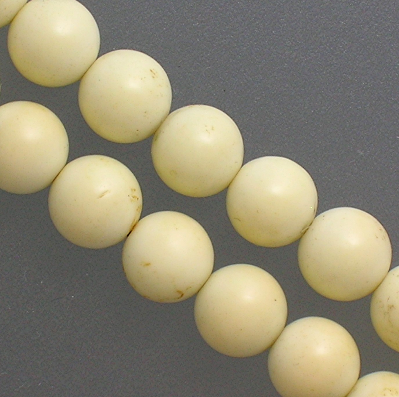 Faux Pearl Choker with Pendant also Plastic Beads