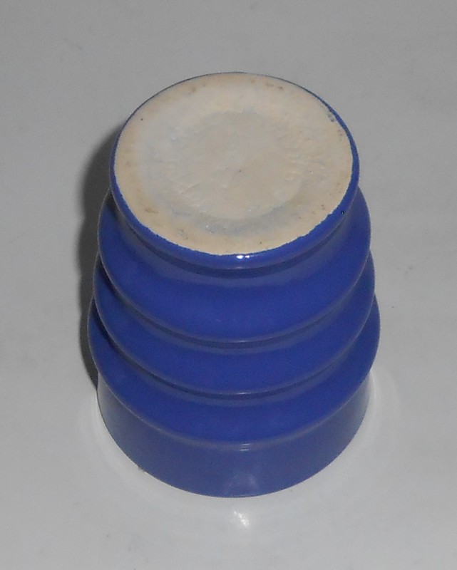 VINTAGE Metlox Pottery Series 200 California Pottery #236-M  Blue Coffee Mug